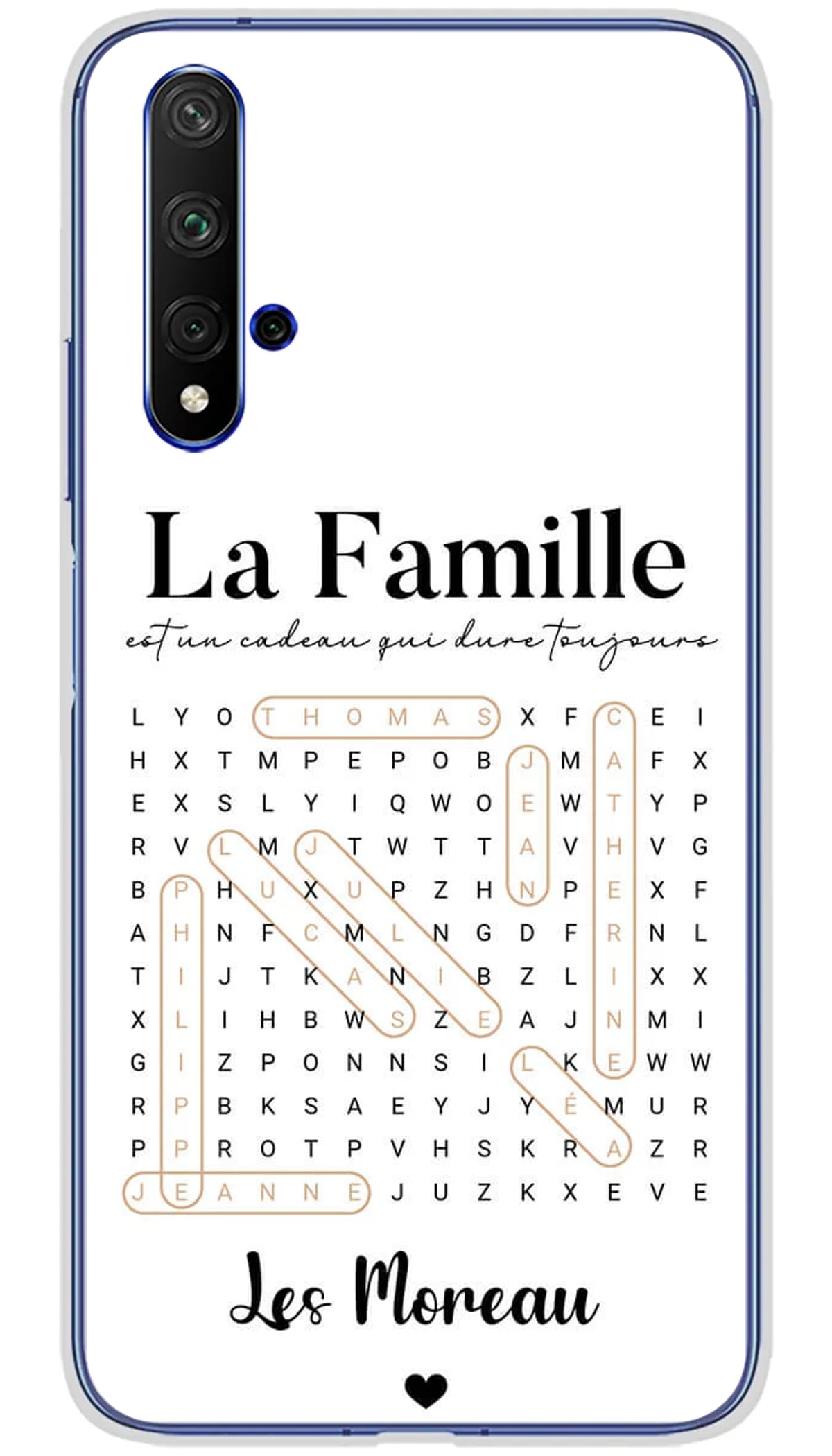 Coque personnalisée Huawei Mots meles - Honor 20