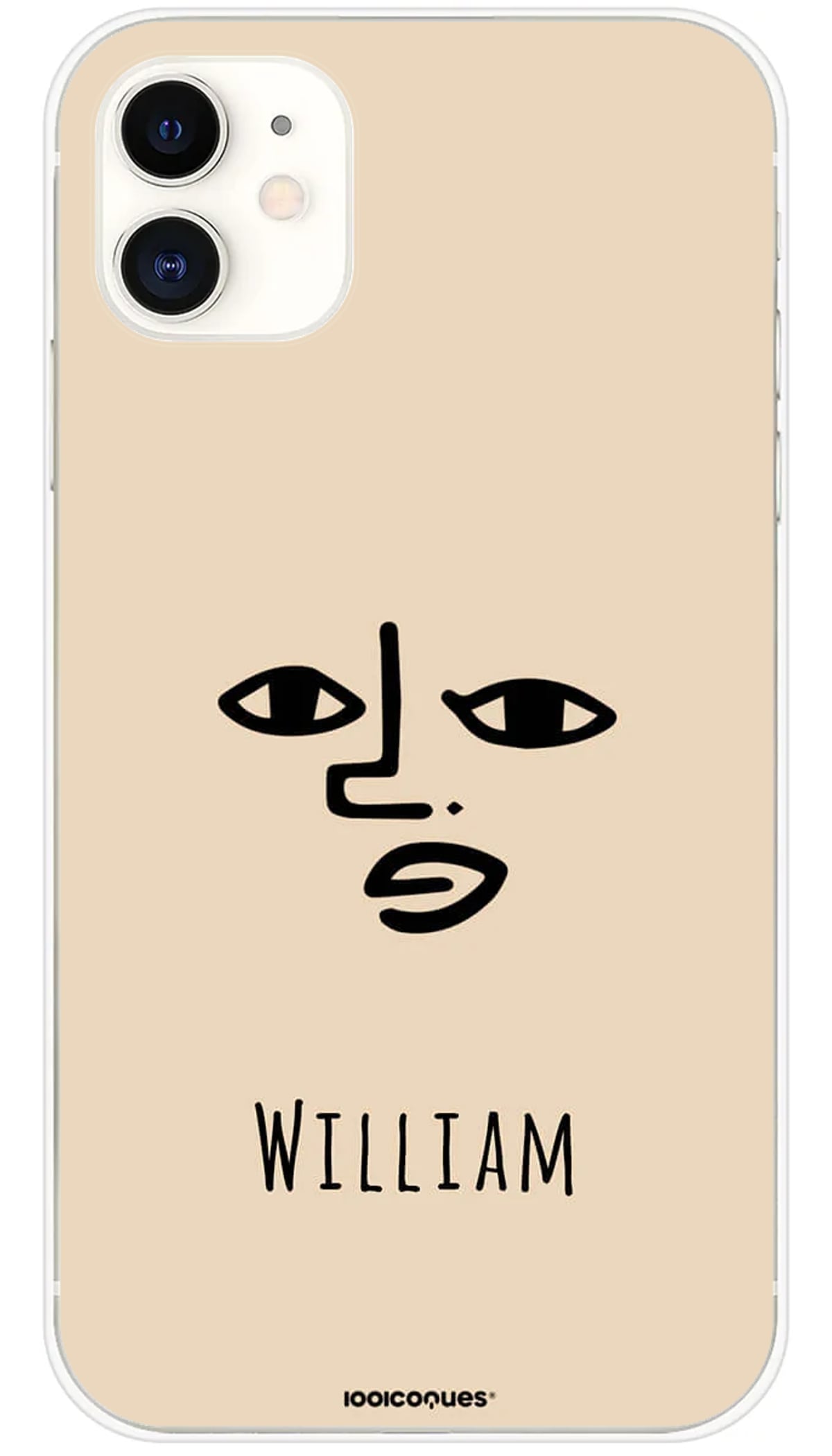 Coque personnalisée iPhone Art Face - iPhone 11