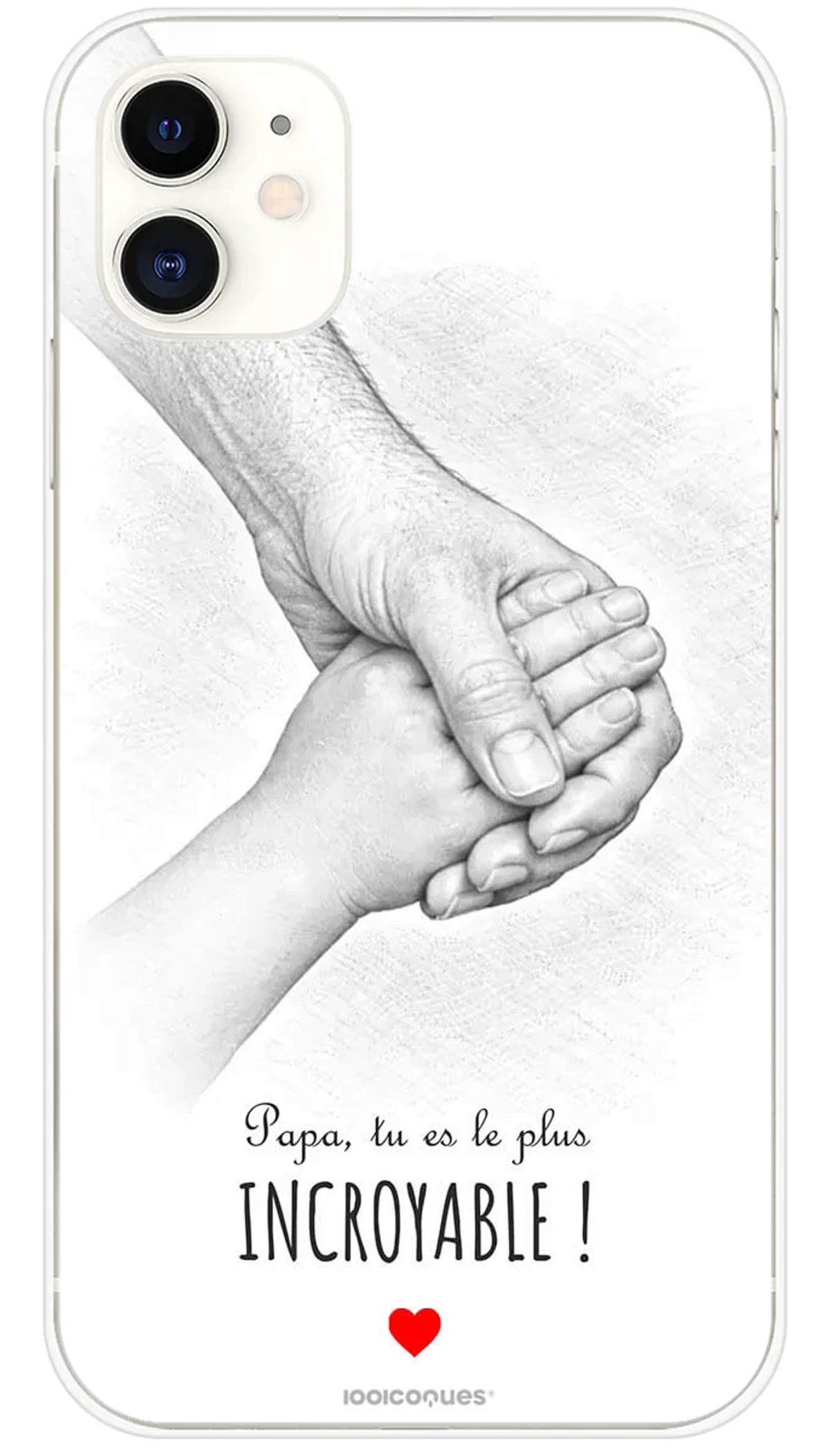 Coque personnalisée iPhone Main Enfant/Adulte - iPhone 11