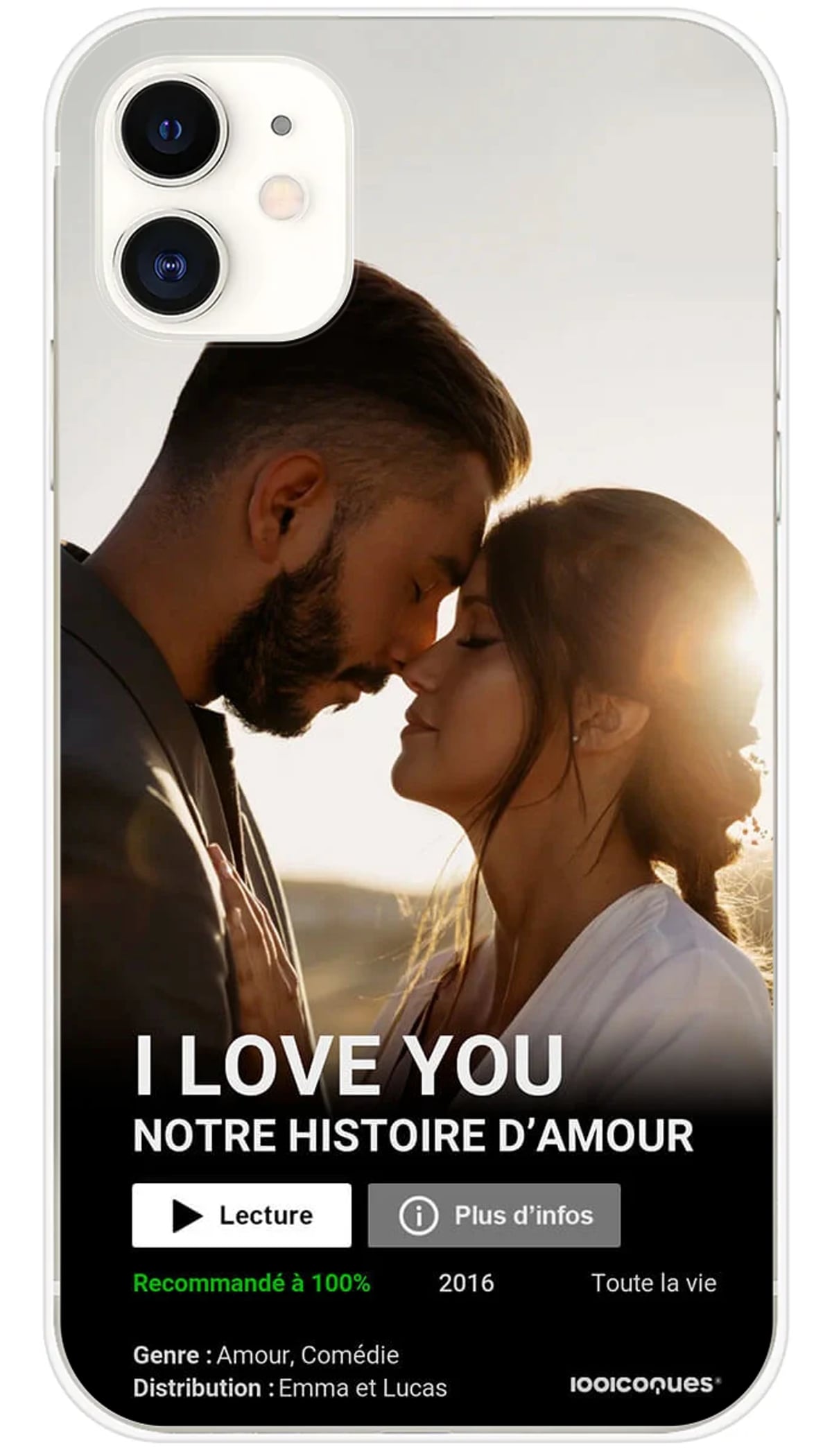Coque personnalisée iPhone Streaming - iPhone 11