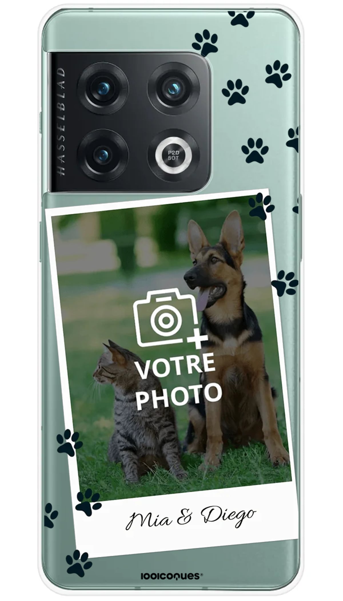 Coque personnalisée OnePlus Polaroid Chiens & Chats - 10 Pro 5G