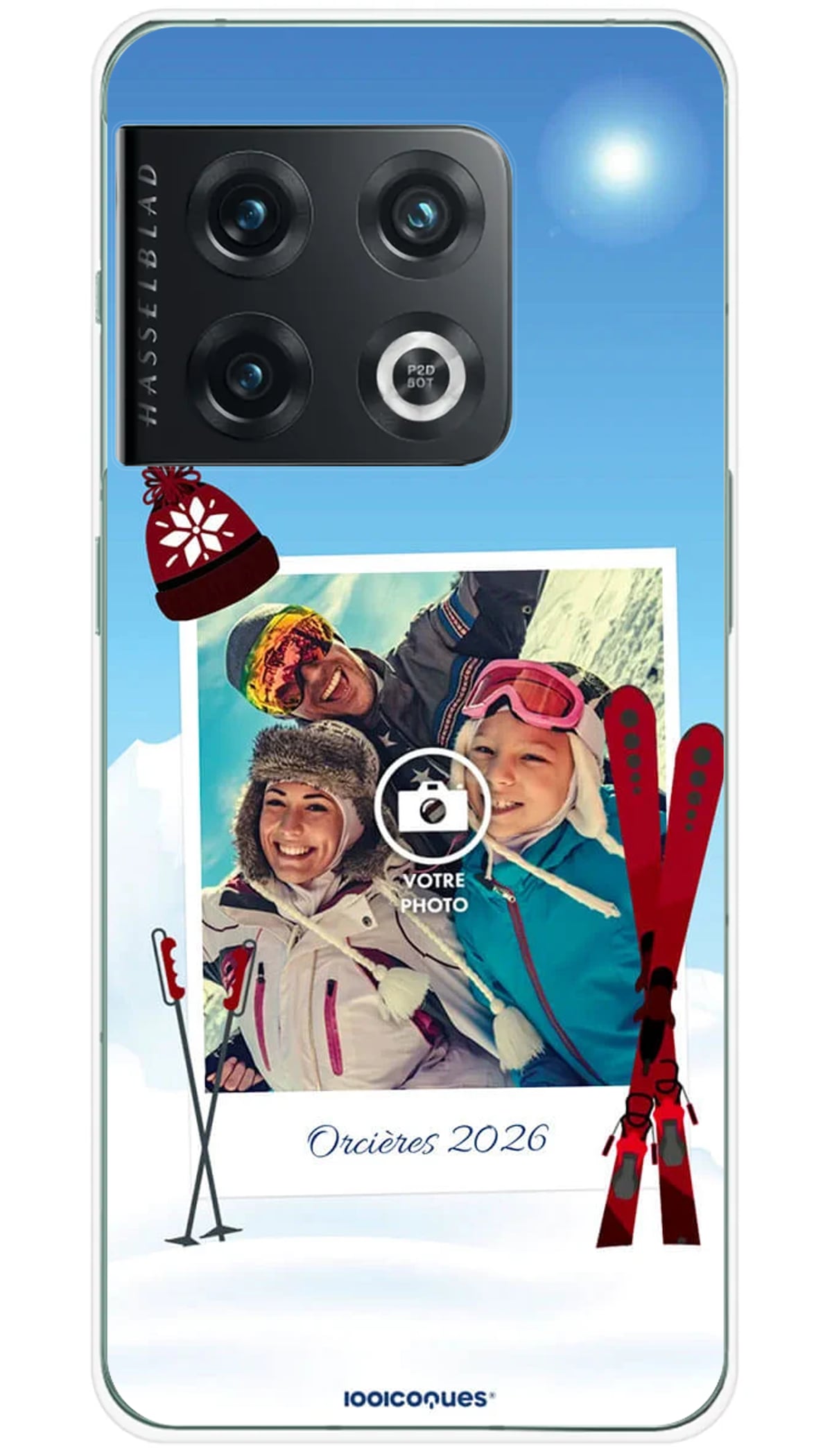 Coque personnalisée OnePlus Ski or Snow - 10 Pro 5G