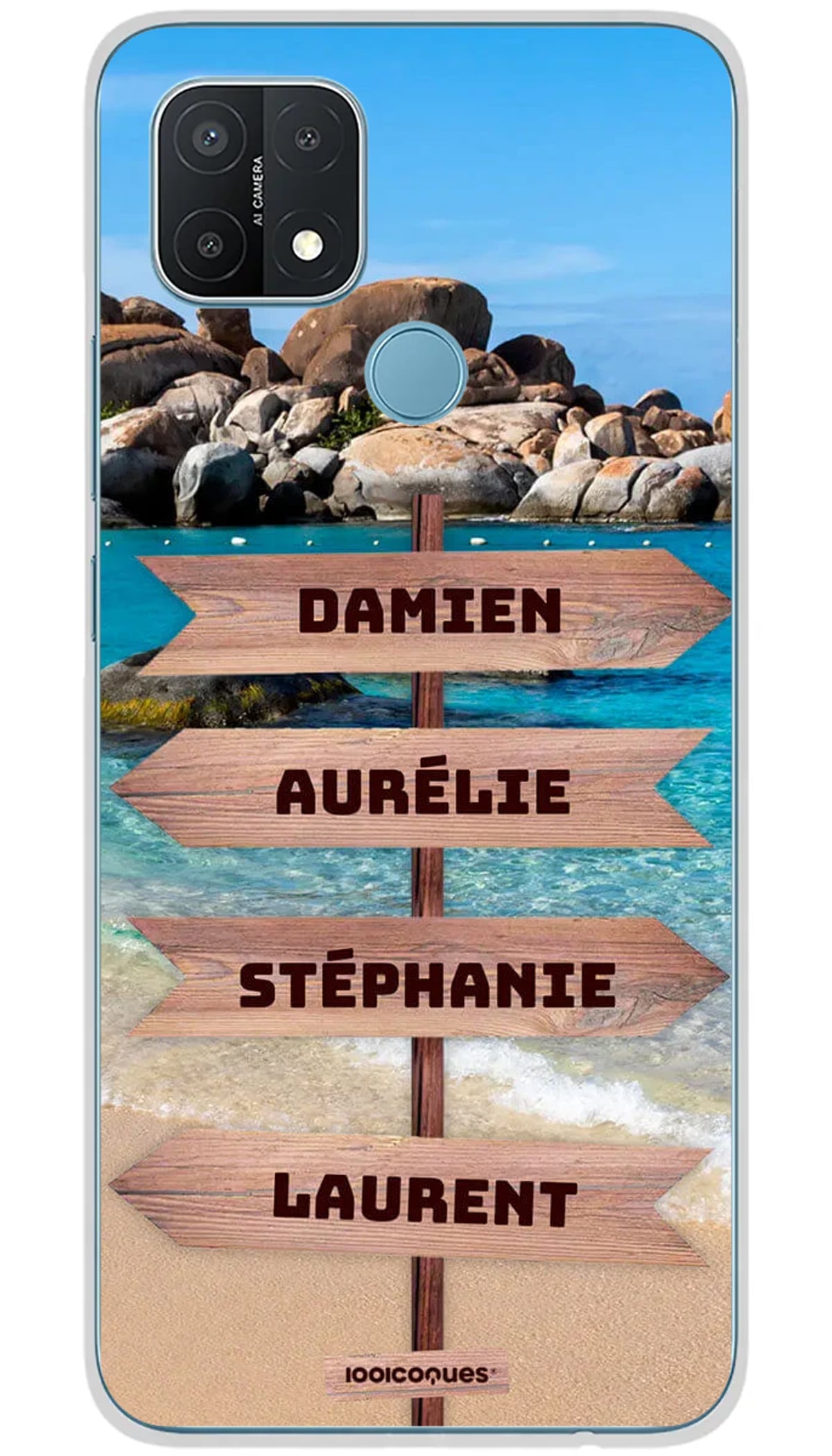 Coque personnalisée Oppo Panneaux directionnels - A15
