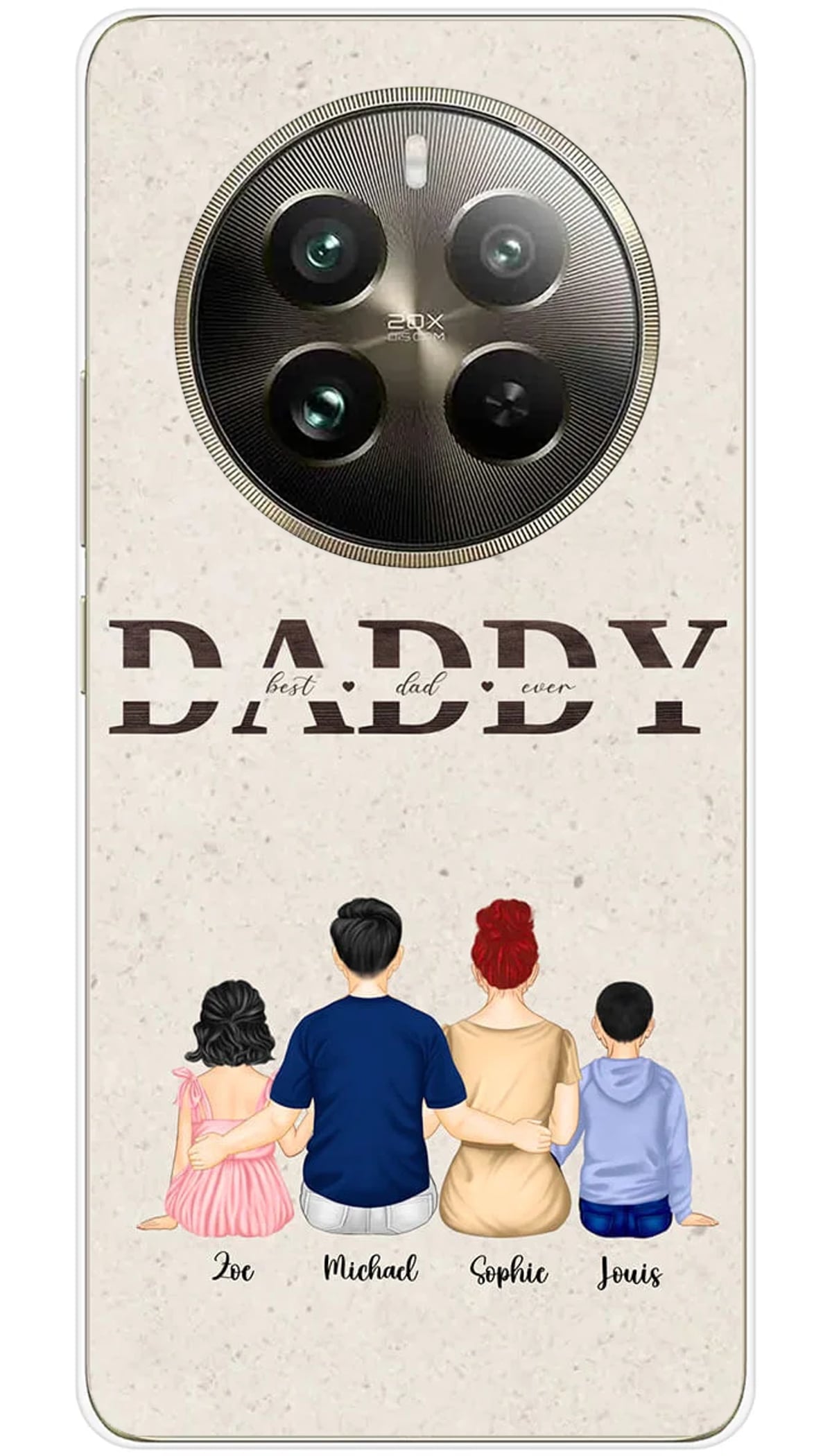 Coque personnalisée Realme Best Dad Ever - 12 Pro 5G