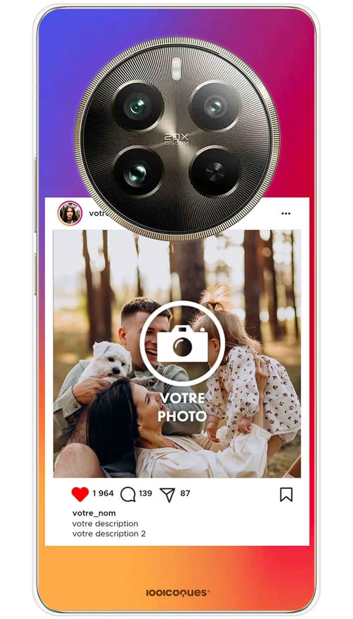 Coque personnalisée Realme Post Instagram - 12 Pro 5G