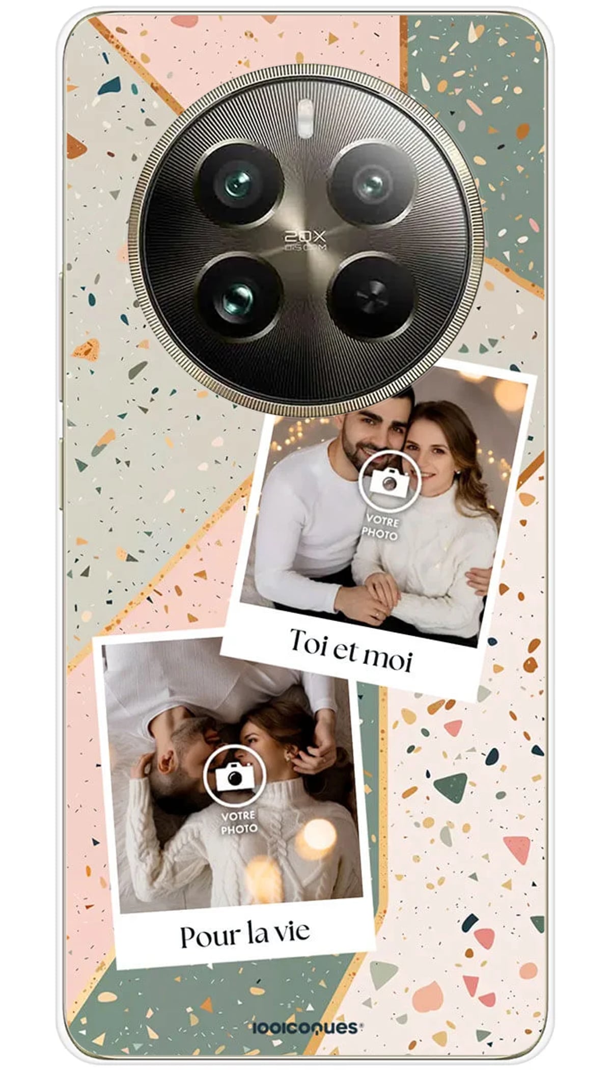 Coque personnalisée Realme Terrazo & Photos - 12 Pro 5G