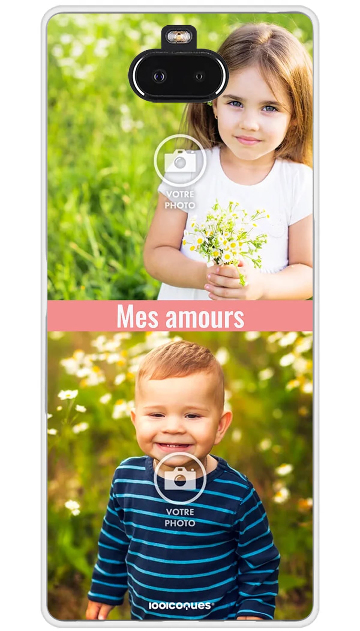 Coque personnalisée Sony 2 photos - Xperia 10