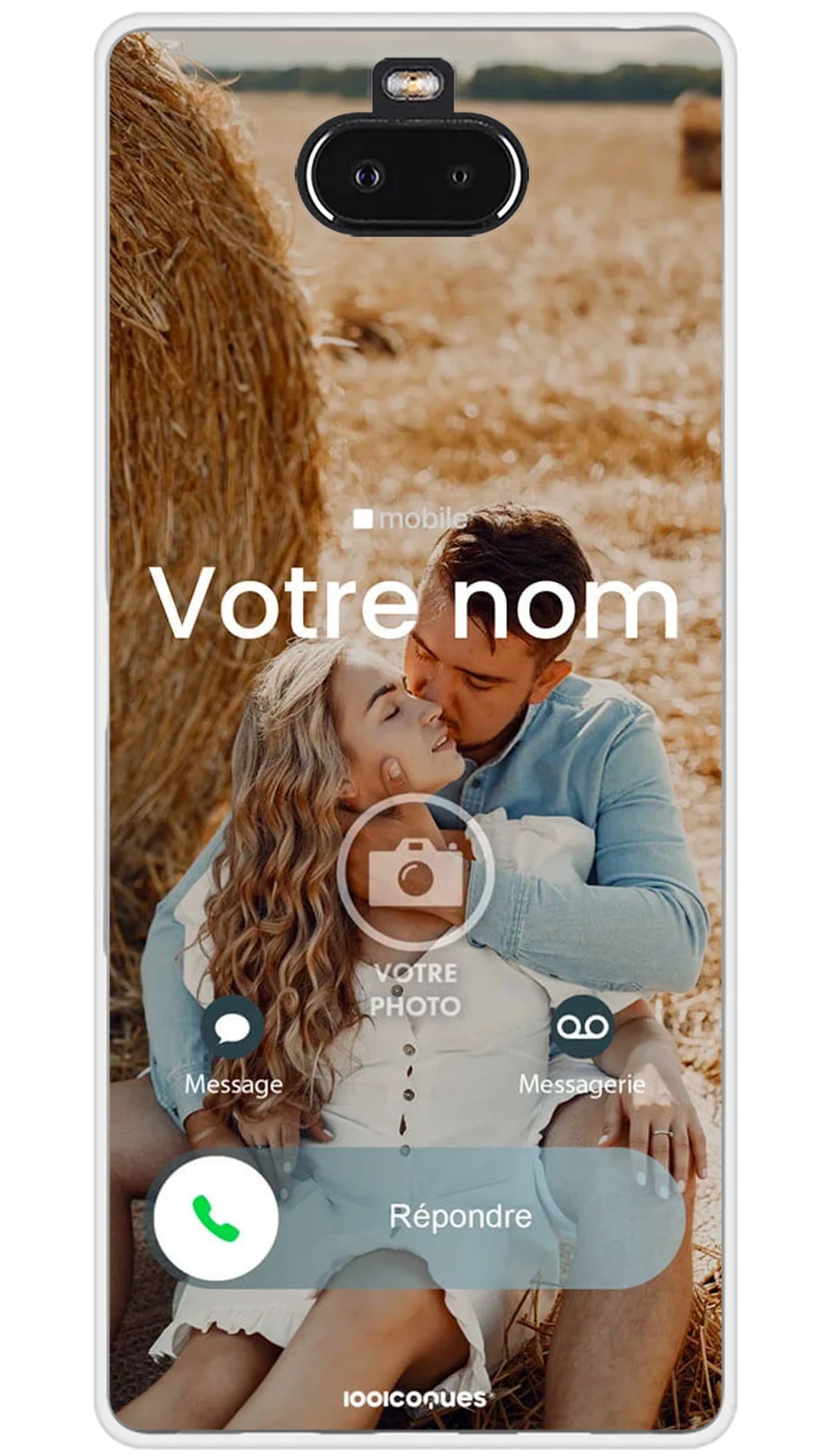 Coque personnalisée Sony Appel Entrant - Xperia 10