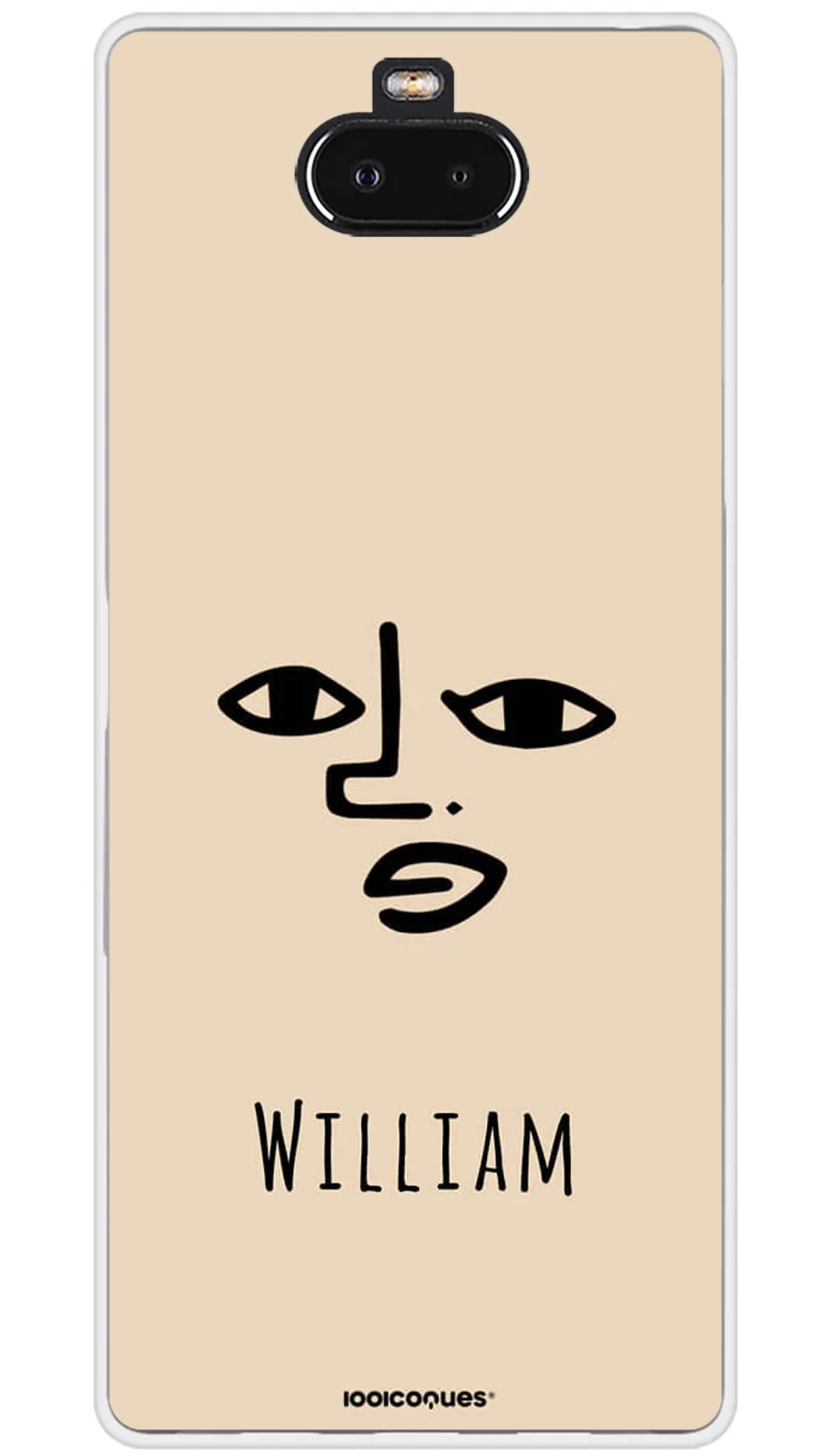 Coque personnalisée Sony Art Face - Xperia 10