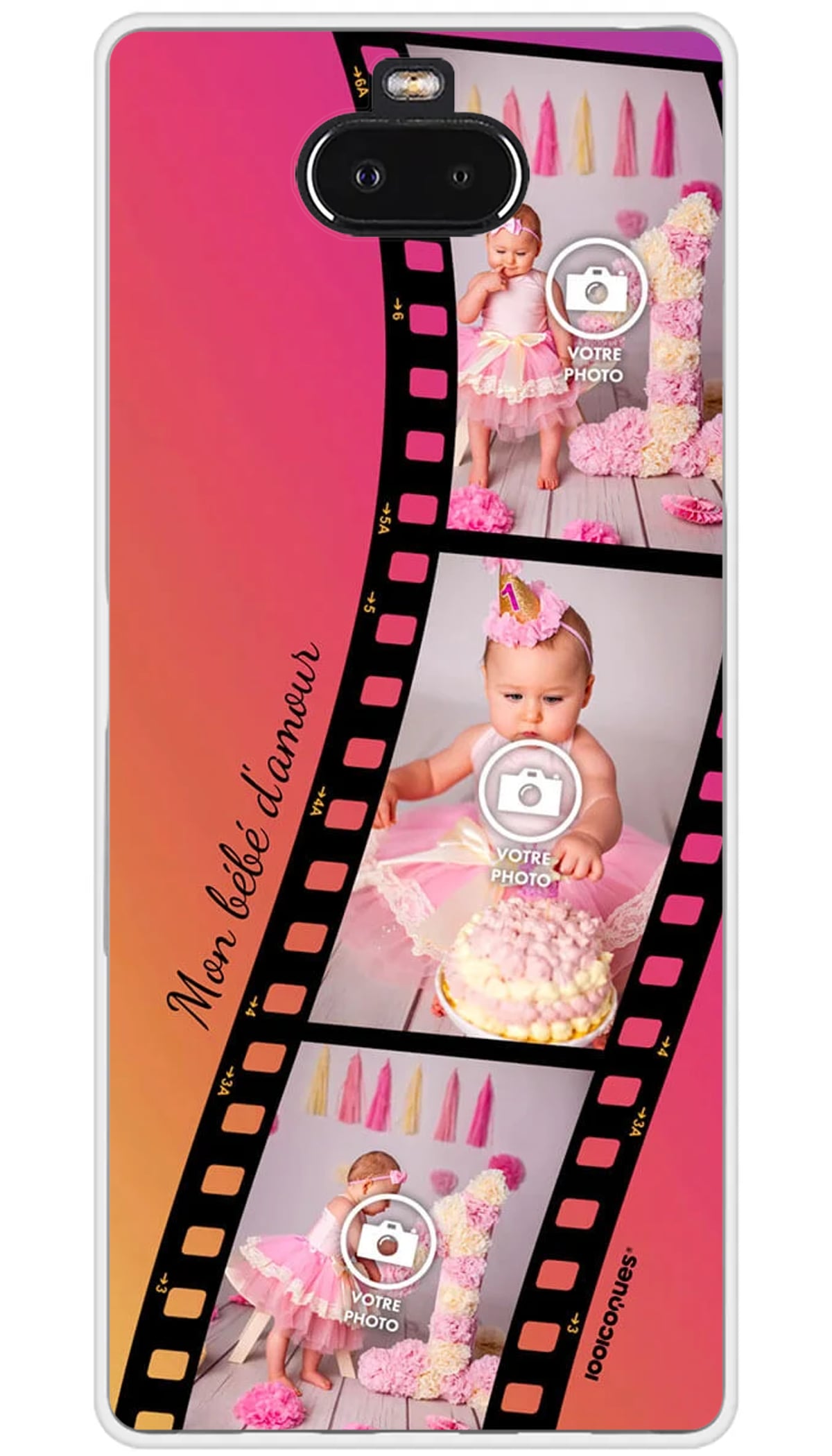 Coque personnalisée Sony Roll cinéma - Xperia 10