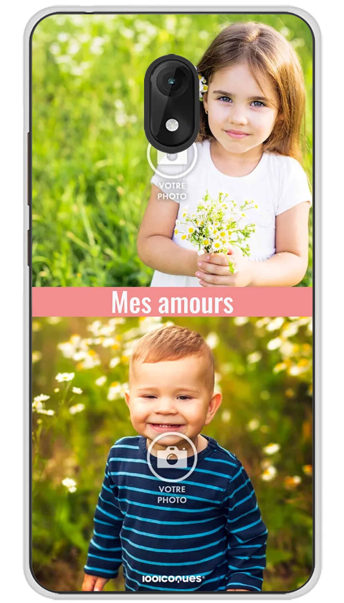 Coque personnalisée Wiko 2 photos - Jerry 3