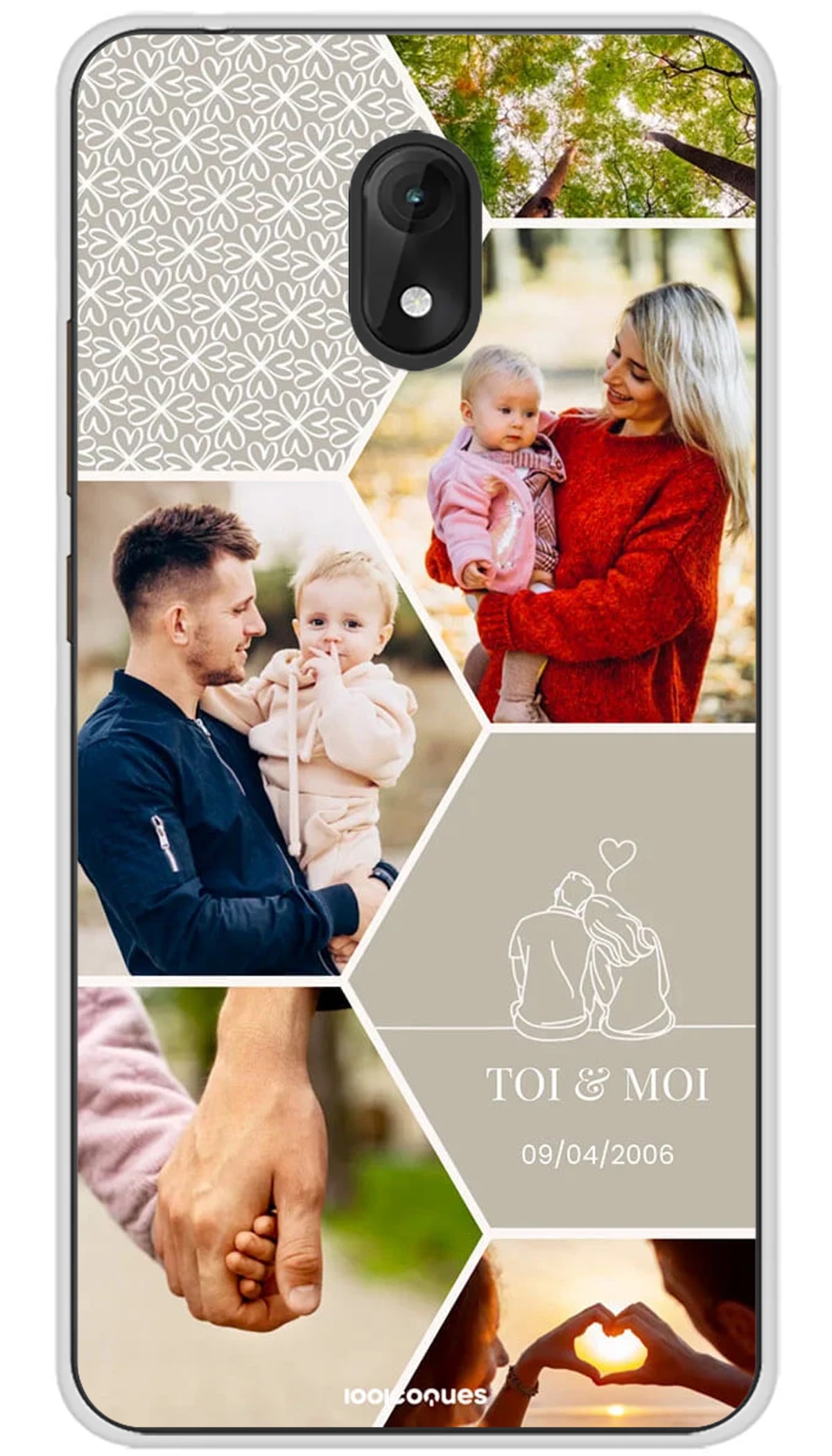 Coque personnalisée Wiko Hexagone - Jerry 3