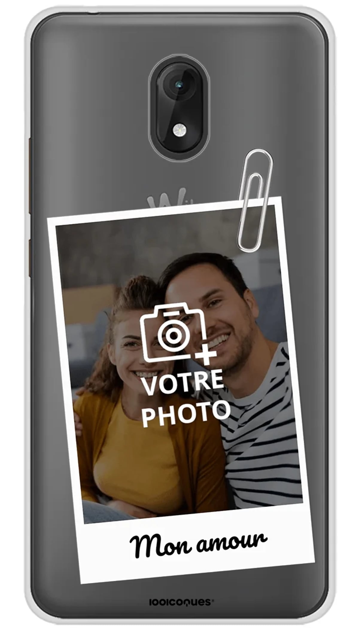 Coque personnalisée Wiko Polaroid Trombonne - Jerry 3