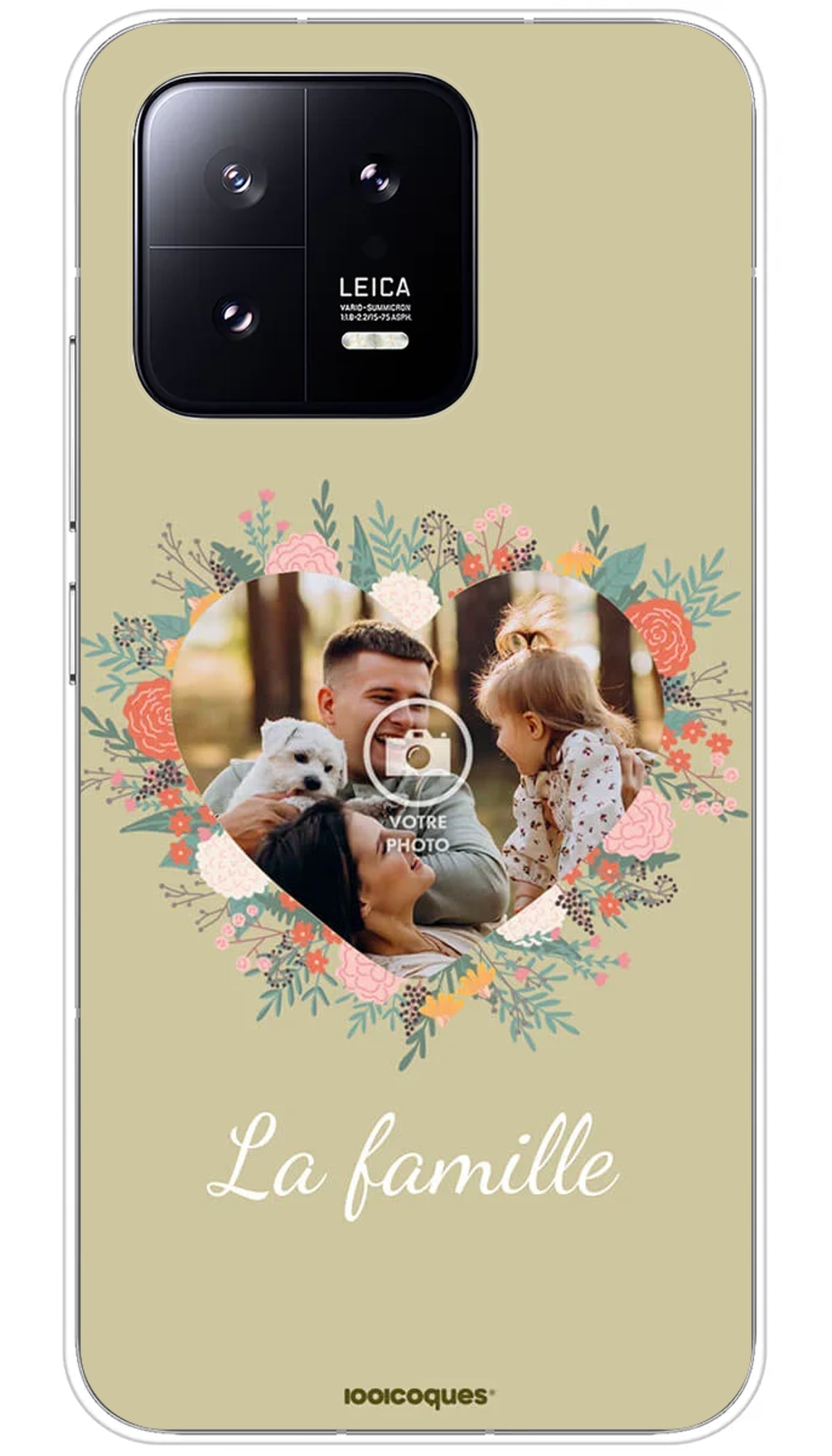 Coque personnalisée Xiaomi Coeur Fleuri - 13