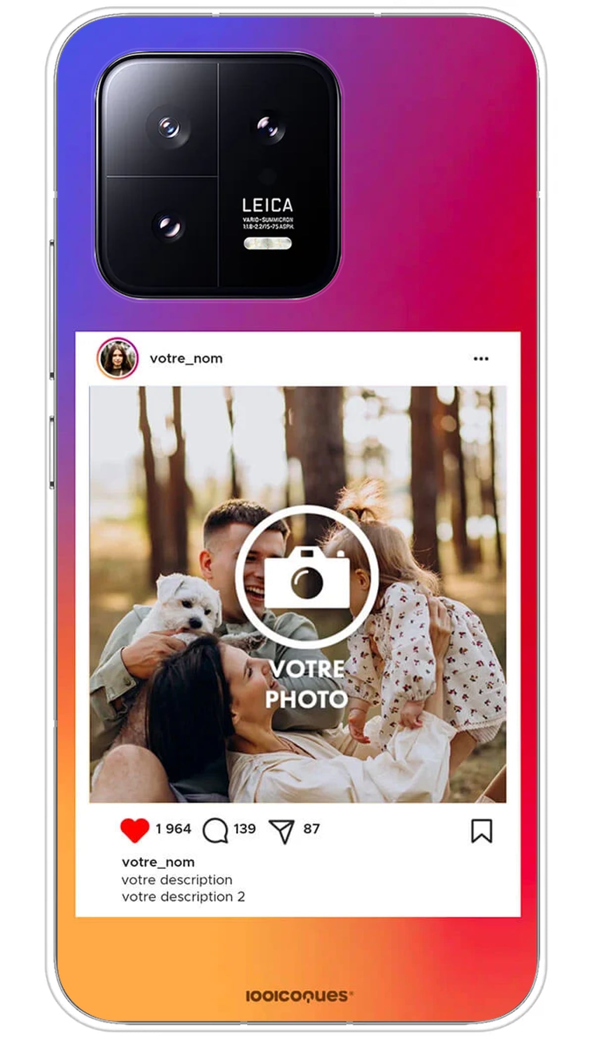 Coque personnalisée Xiaomi Post Instagram - 13
