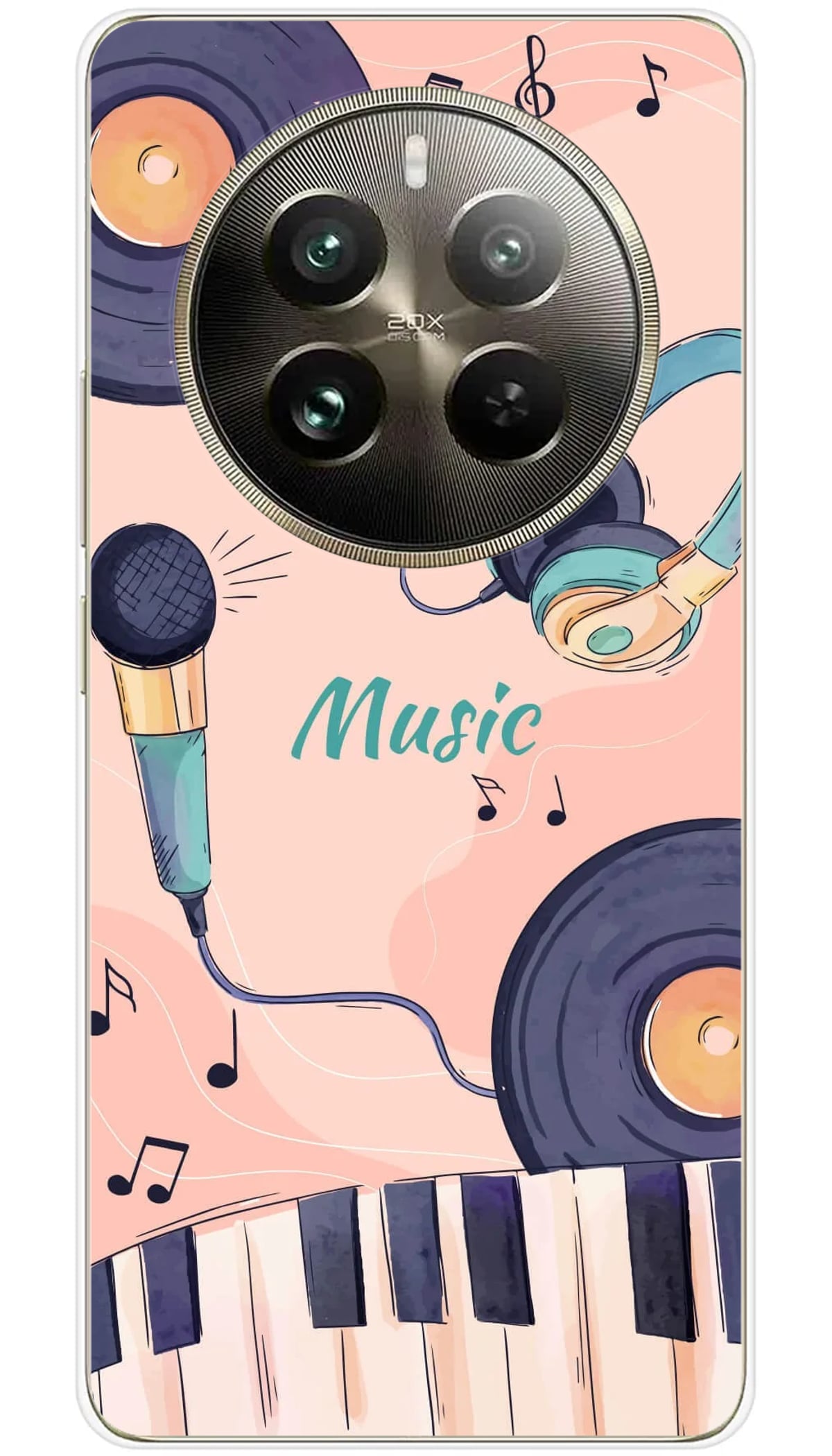 Coque Realme Accords en couleur - 12 Pro 5G