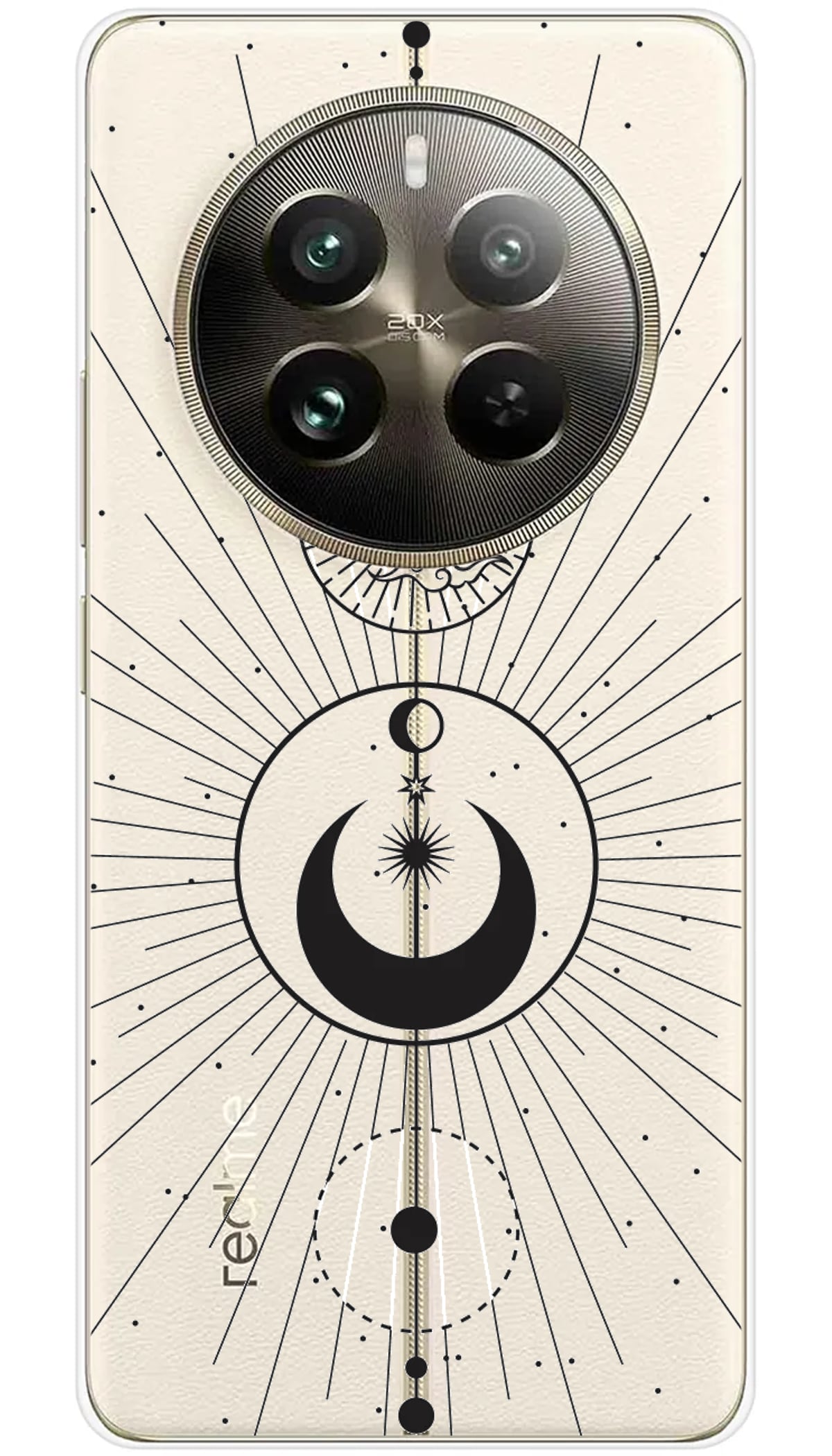 Coque Realme Cercles de Lune - 12 Pro 5G