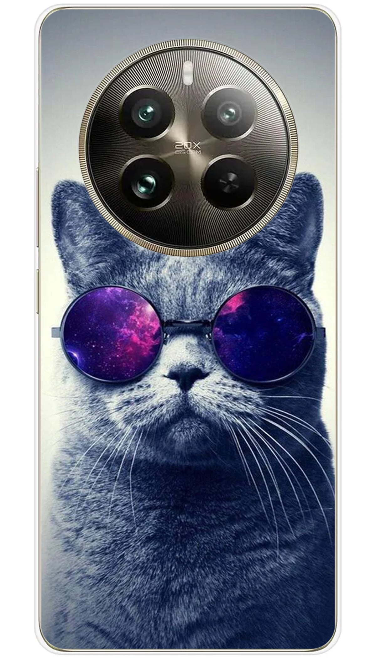 Coque Realme Chat à lunette - 12 Pro 5G