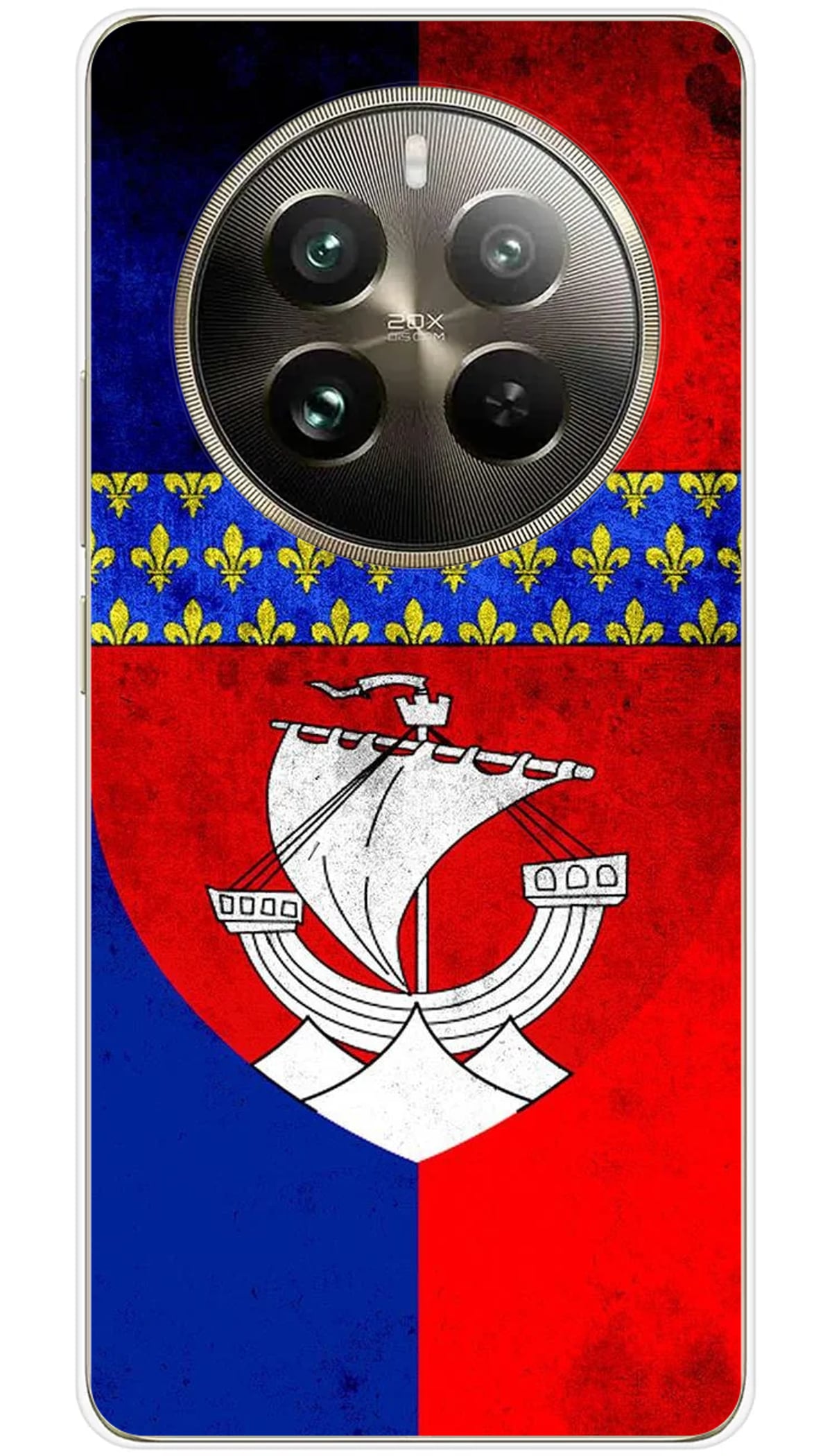 Coque Realme Drapeau Paris - 12 Pro 5G