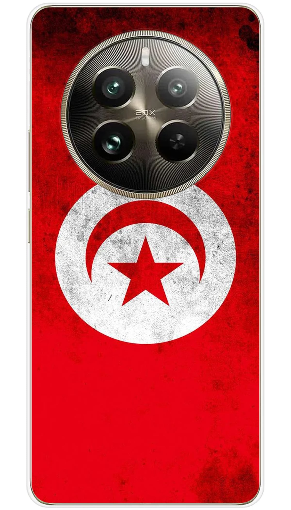 Coque Realme Drapeau Tunisie - 12 Pro 5G