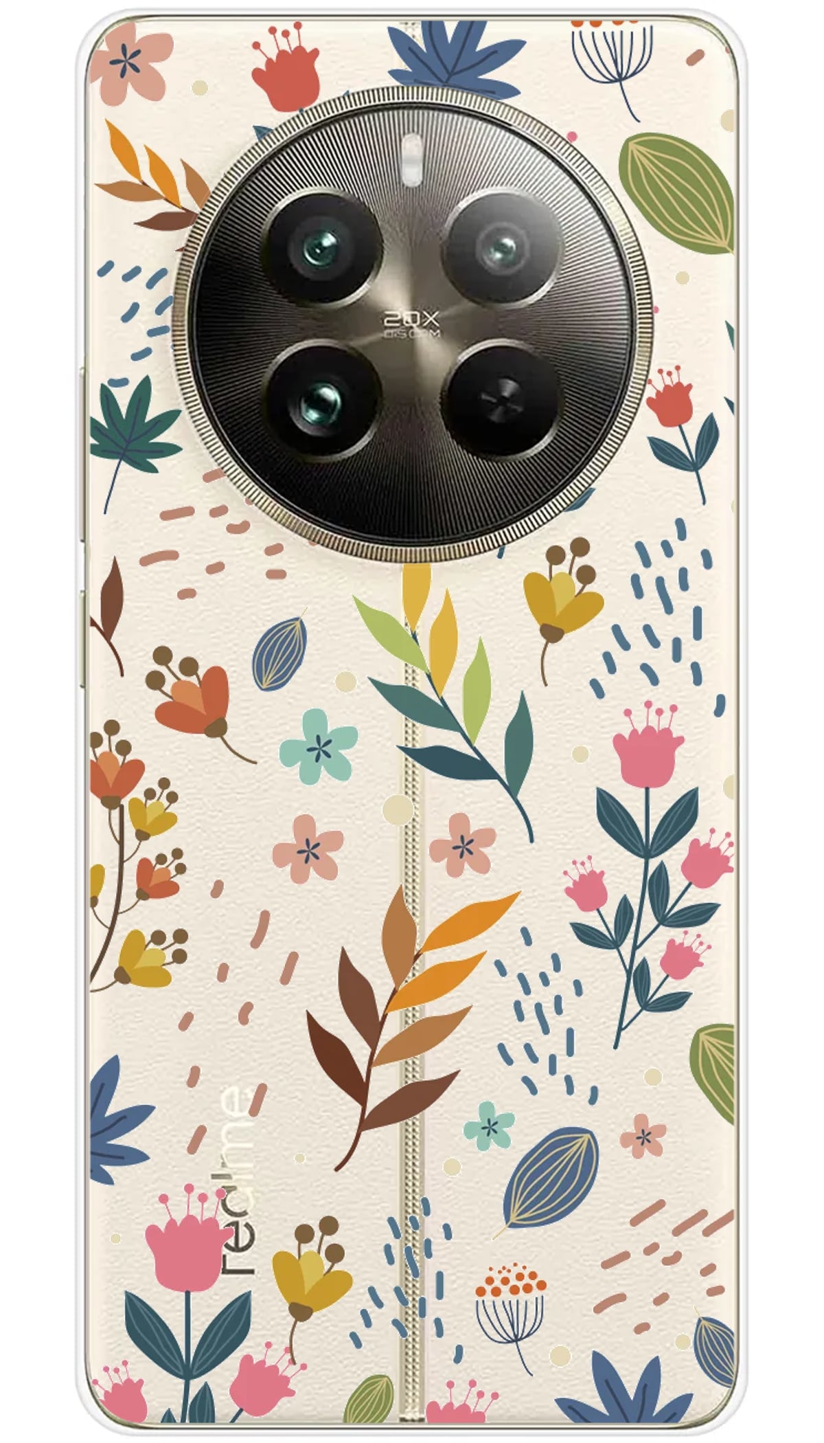Coque Realme Fleurs colorées - 12 Pro 5G