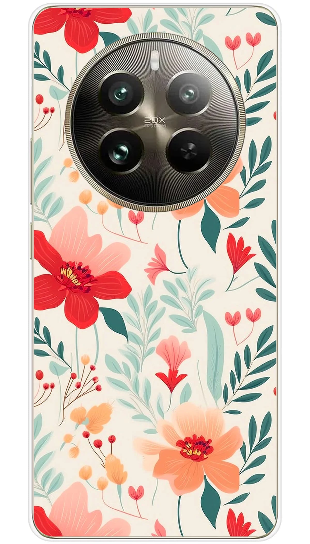 Coque Realme Flower wall - 12 Pro 5G
