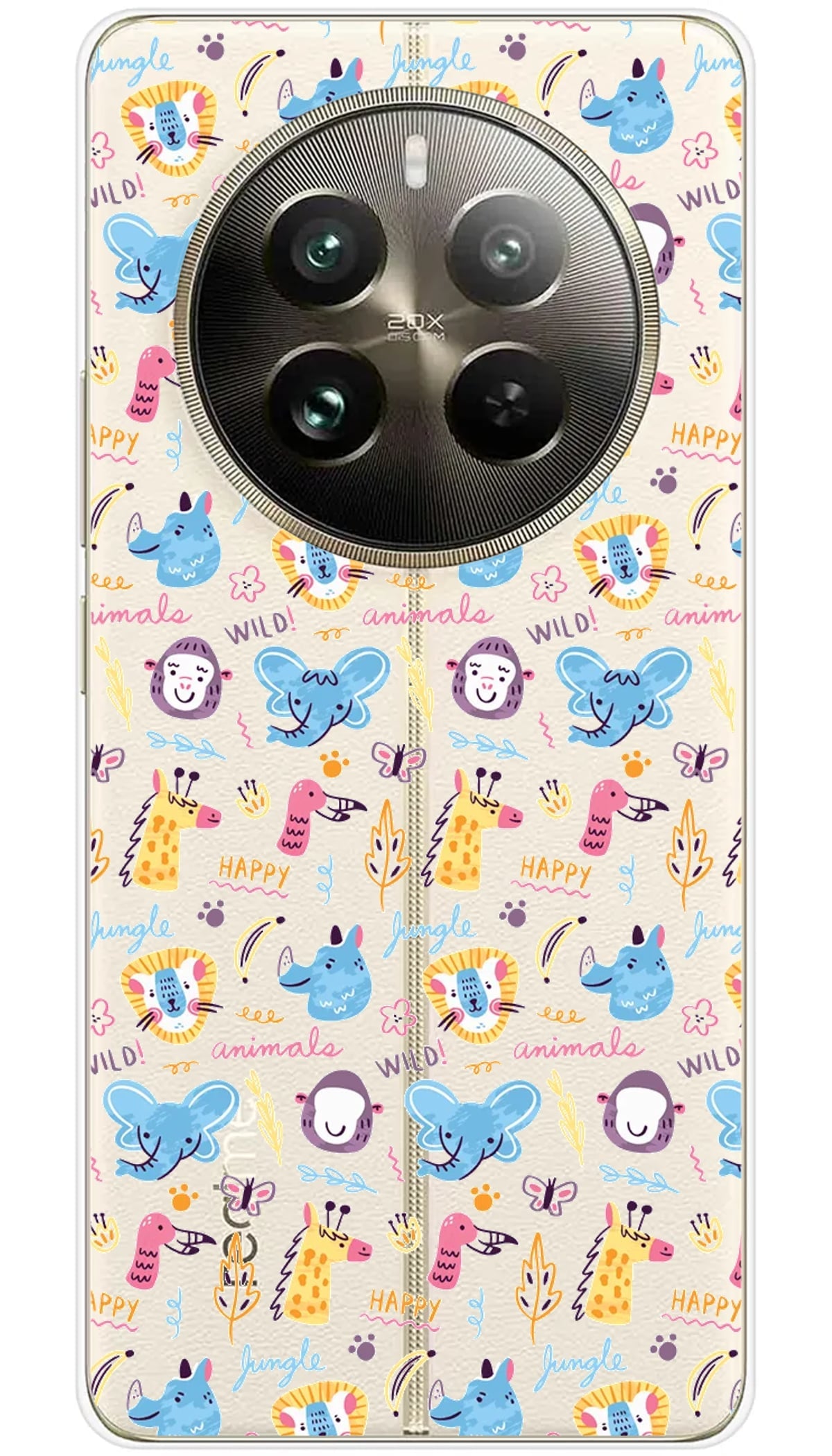 Coque Realme Happy animals - 12 Pro 5G