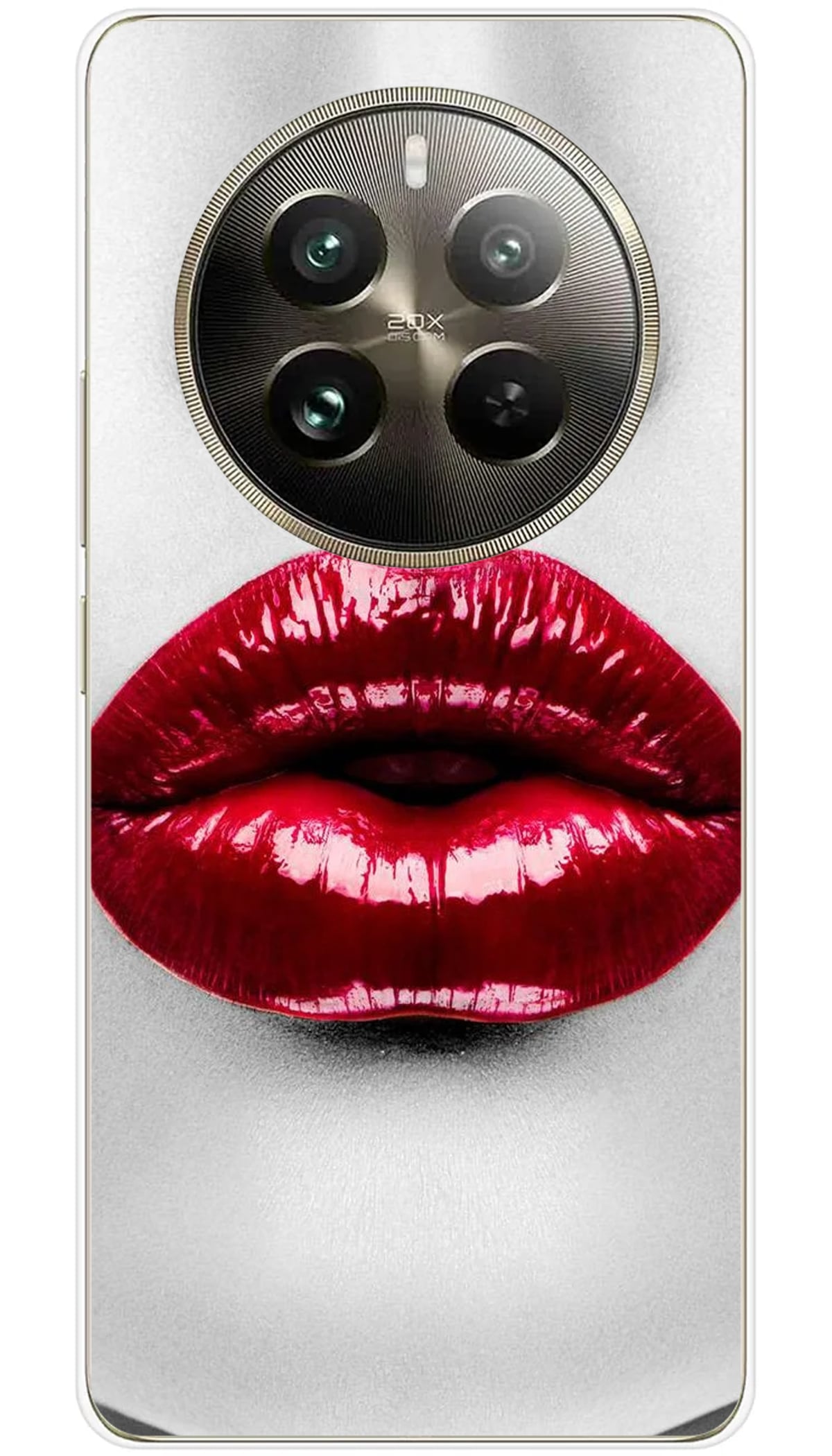 Coque Realme Lèvres Rouges - 12 Pro 5G