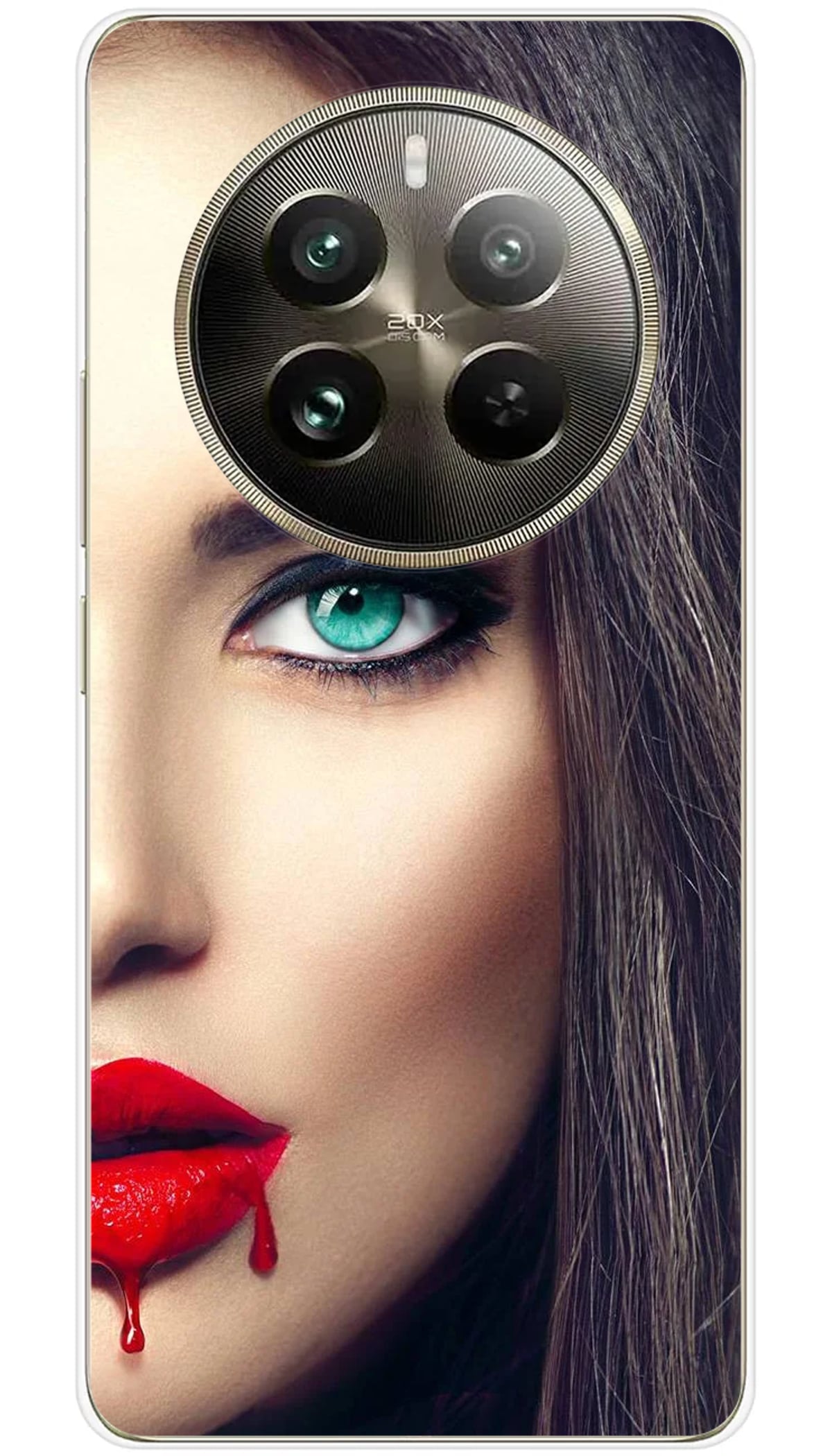 Coque Realme Lèvres Sang - 12 Pro 5G