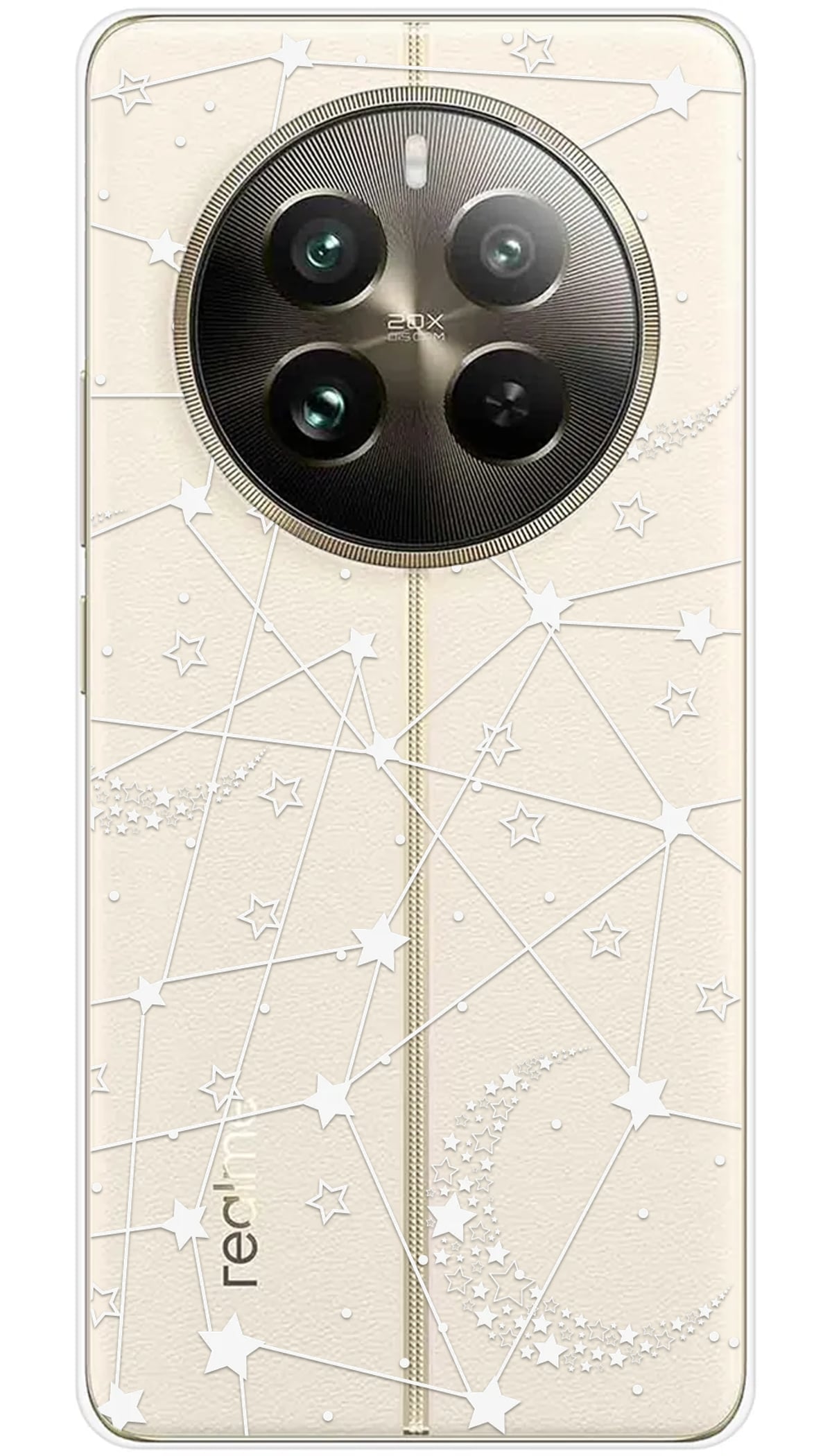 Coque Realme Lignes étoilées - 12 Pro 5G