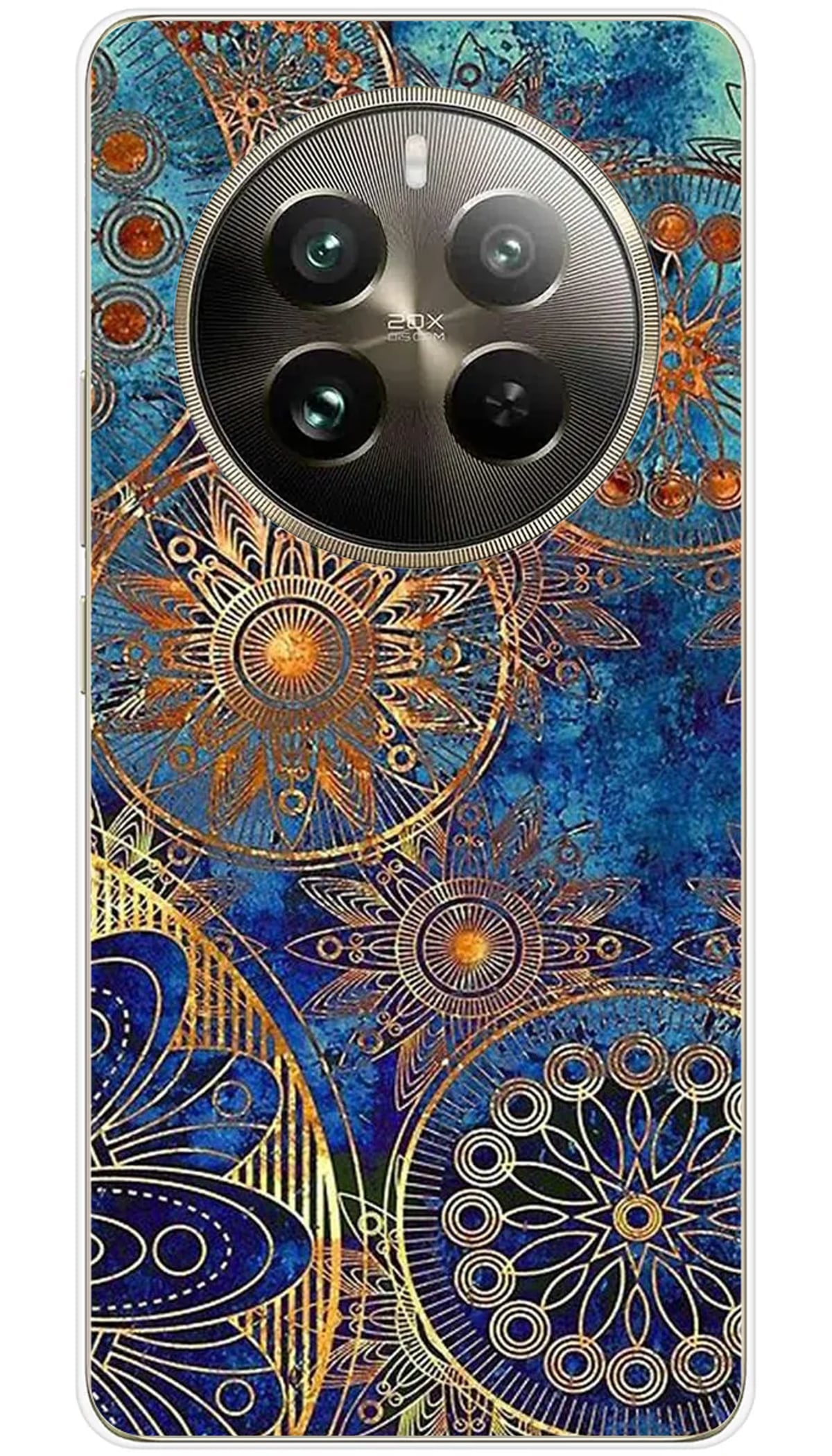 Coque Realme Mandalla bleu - 12 Pro 5G