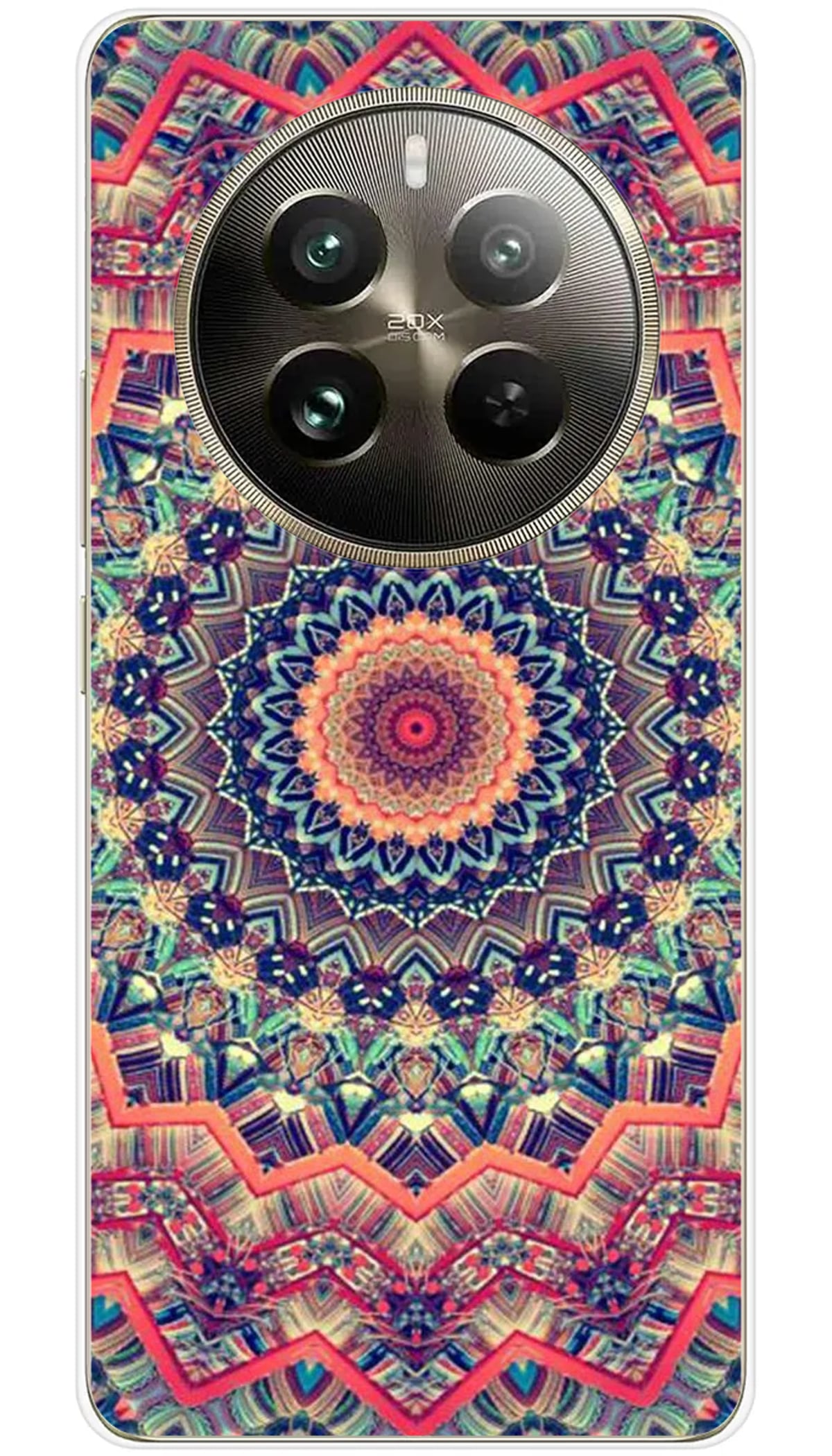 Coque Realme Mandalla rose - 12 Pro 5G