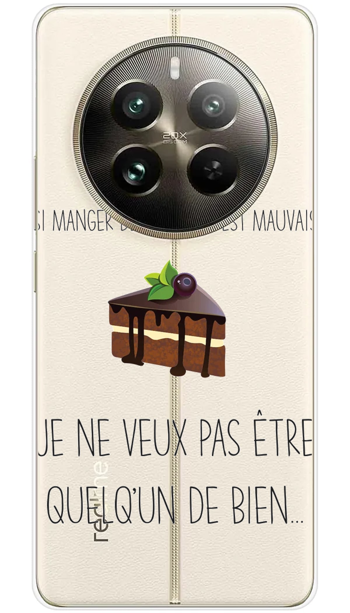 Coque Realme Manger des gâteaux - 12 Pro 5G