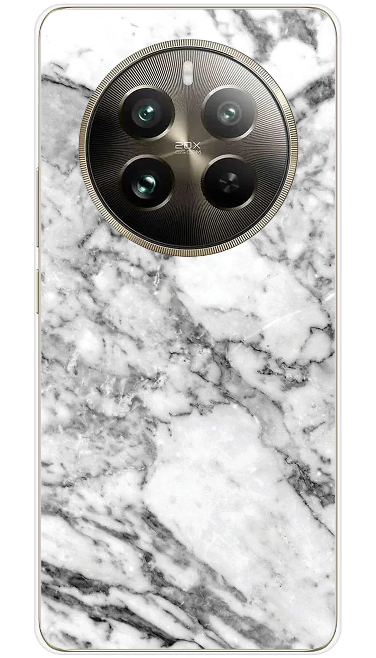 Coque Realme Marbre Blanc - 12 Pro 5G