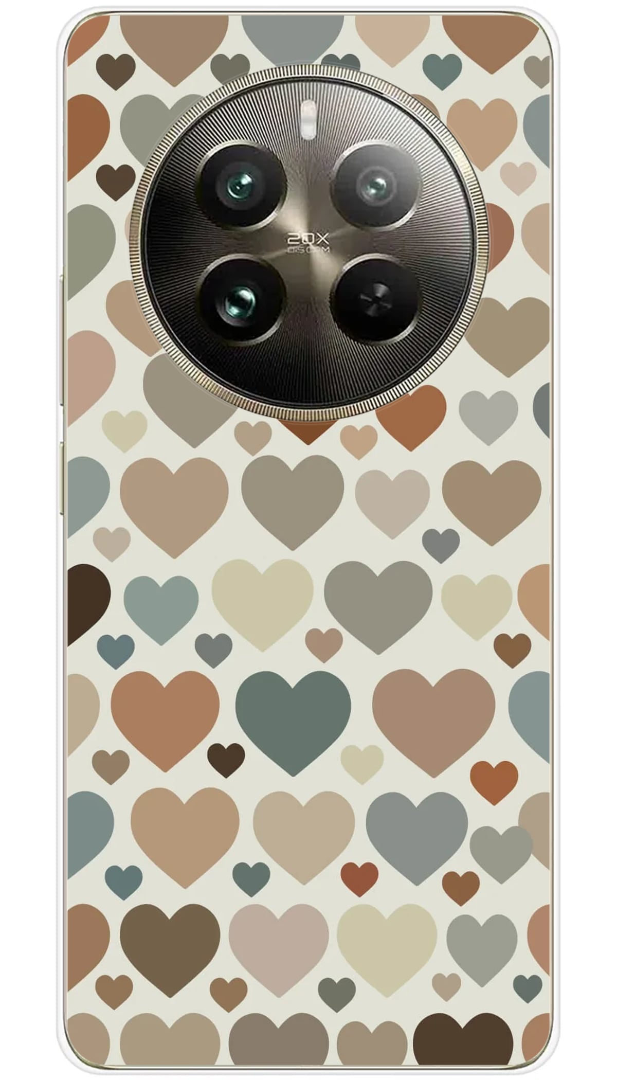 Coque Realme Mur de coeurs - 12 Pro 5G