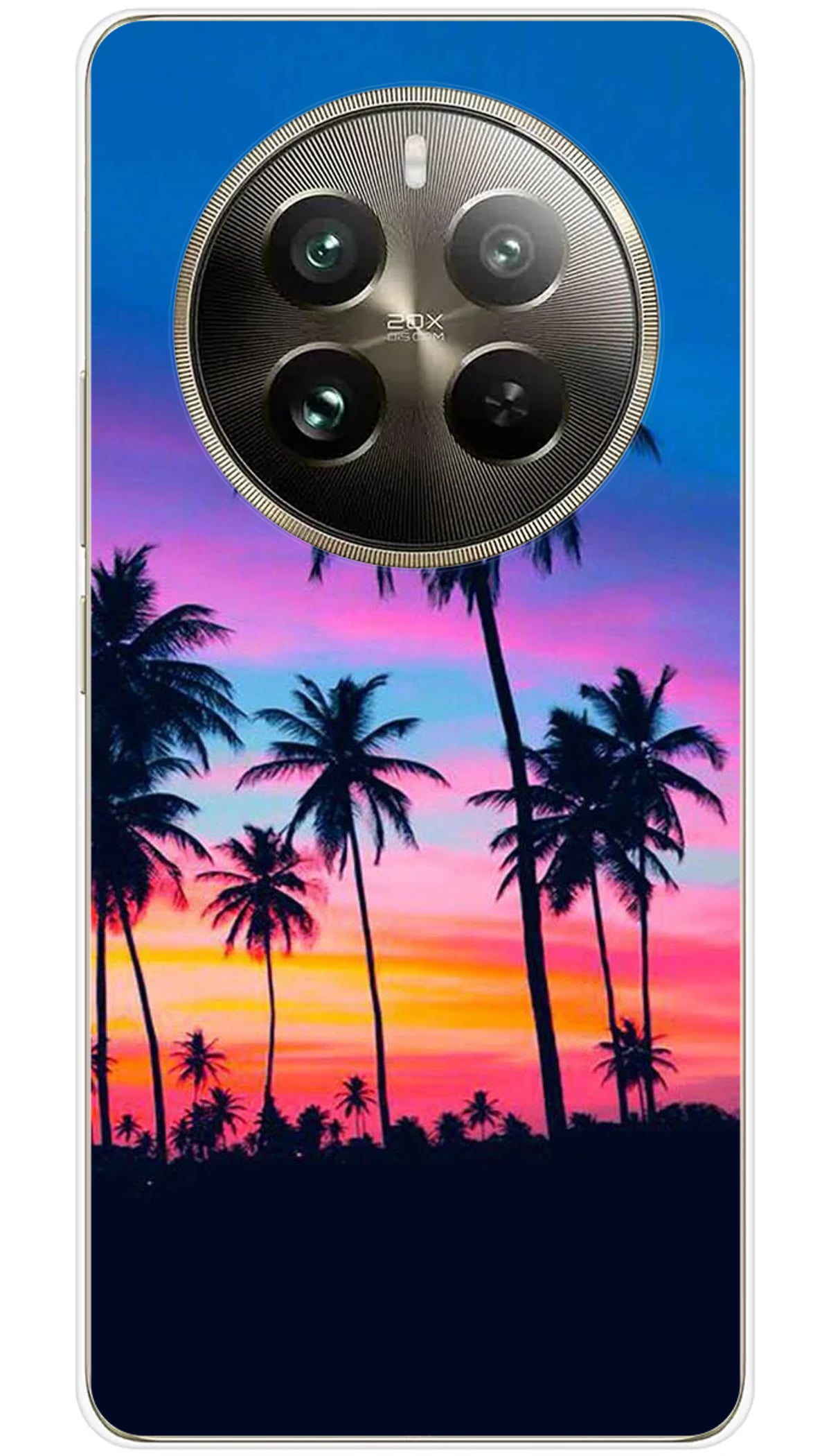Coque Realme Palmiers colorés - 12 Pro 5G