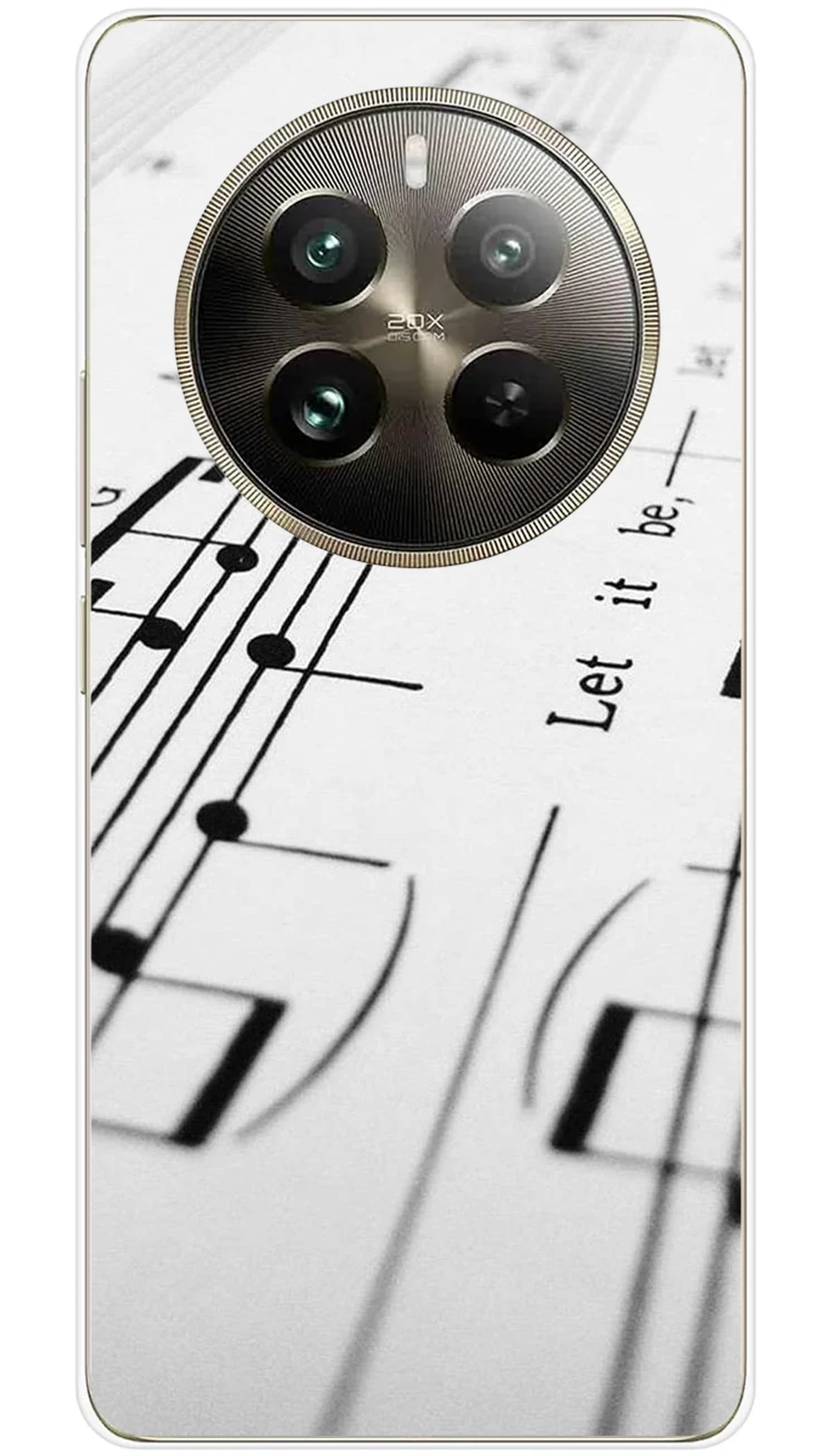 Coque Realme Partition de musique - 12 Pro 5G
