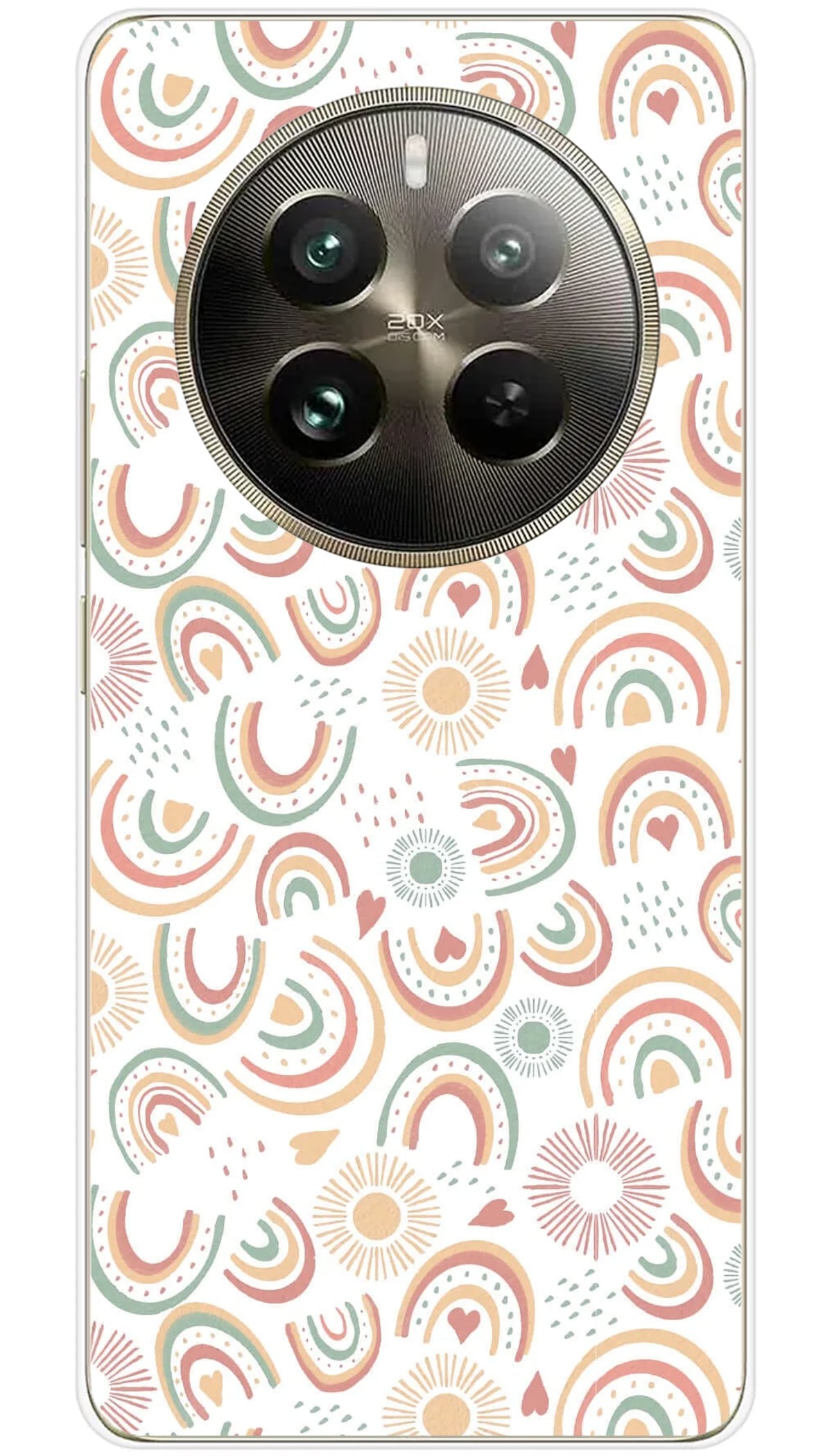 Coque Realme Pastel rainbow - 12 Pro 5G