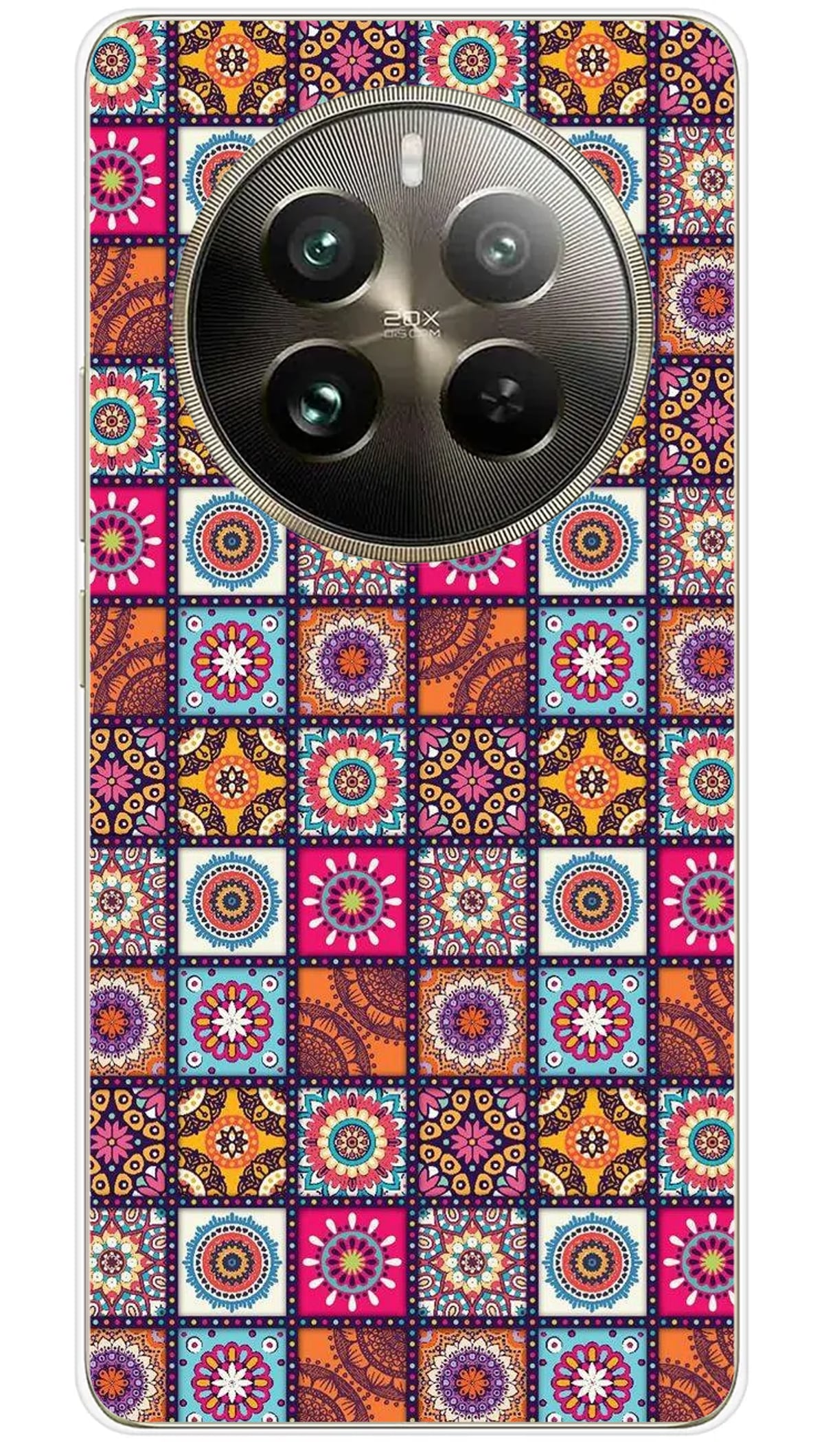 Coque Realme Patchwork Mandala - 12 Pro 5G