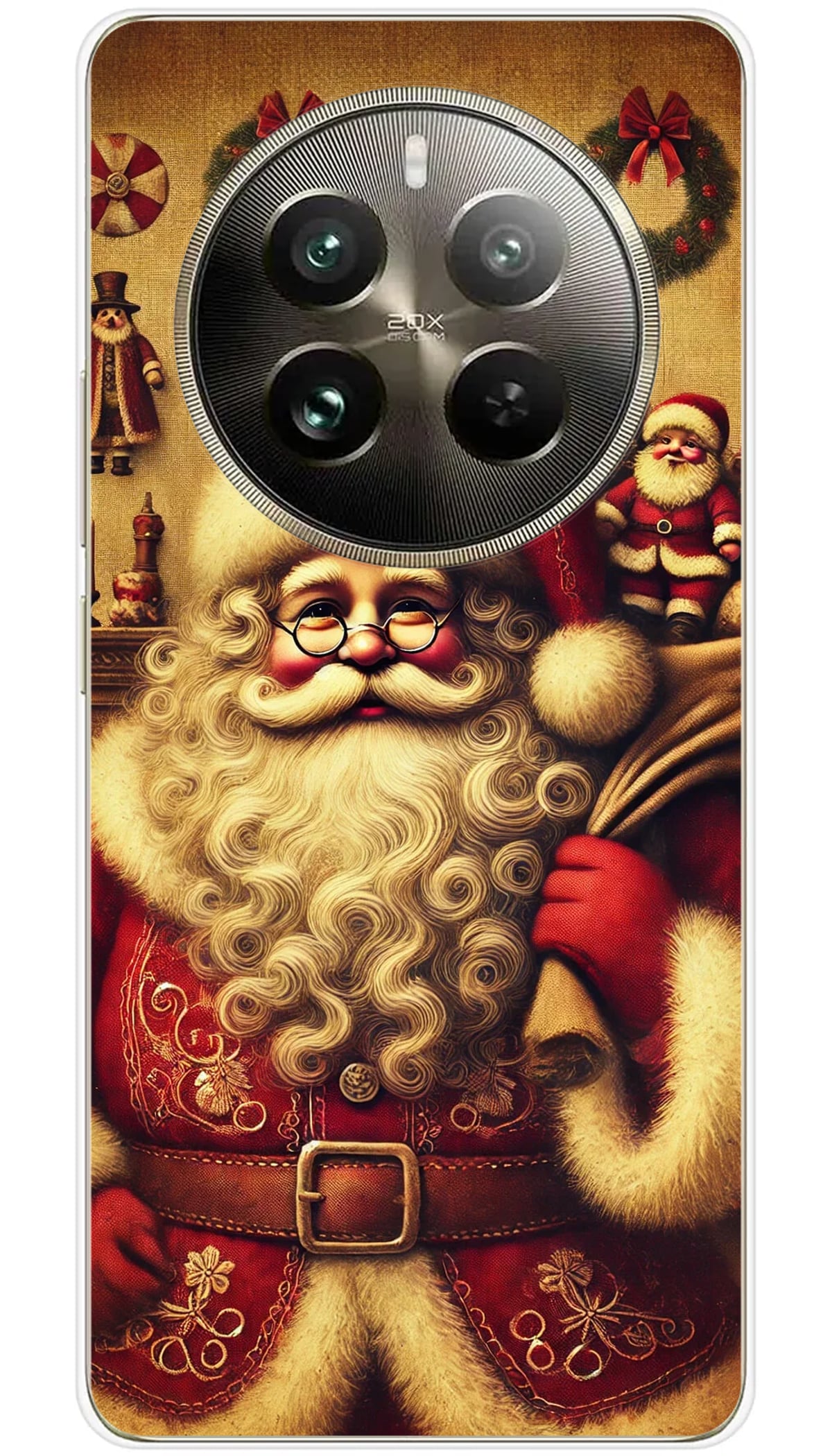 Coque Realme Père Noël Vintage - 12 Pro 5G