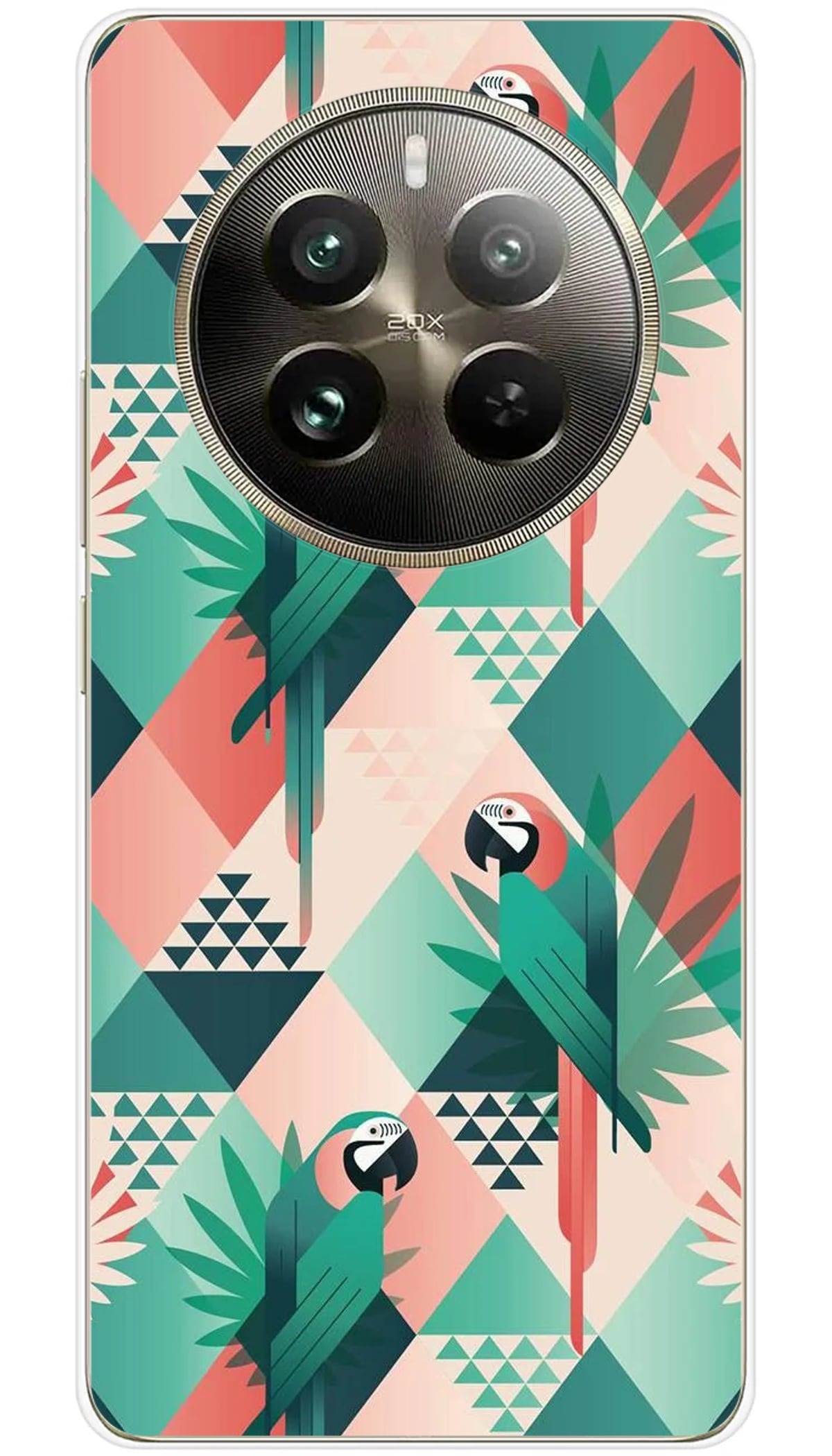Coque Realme Perroquet géométrique - 12 Pro 5G