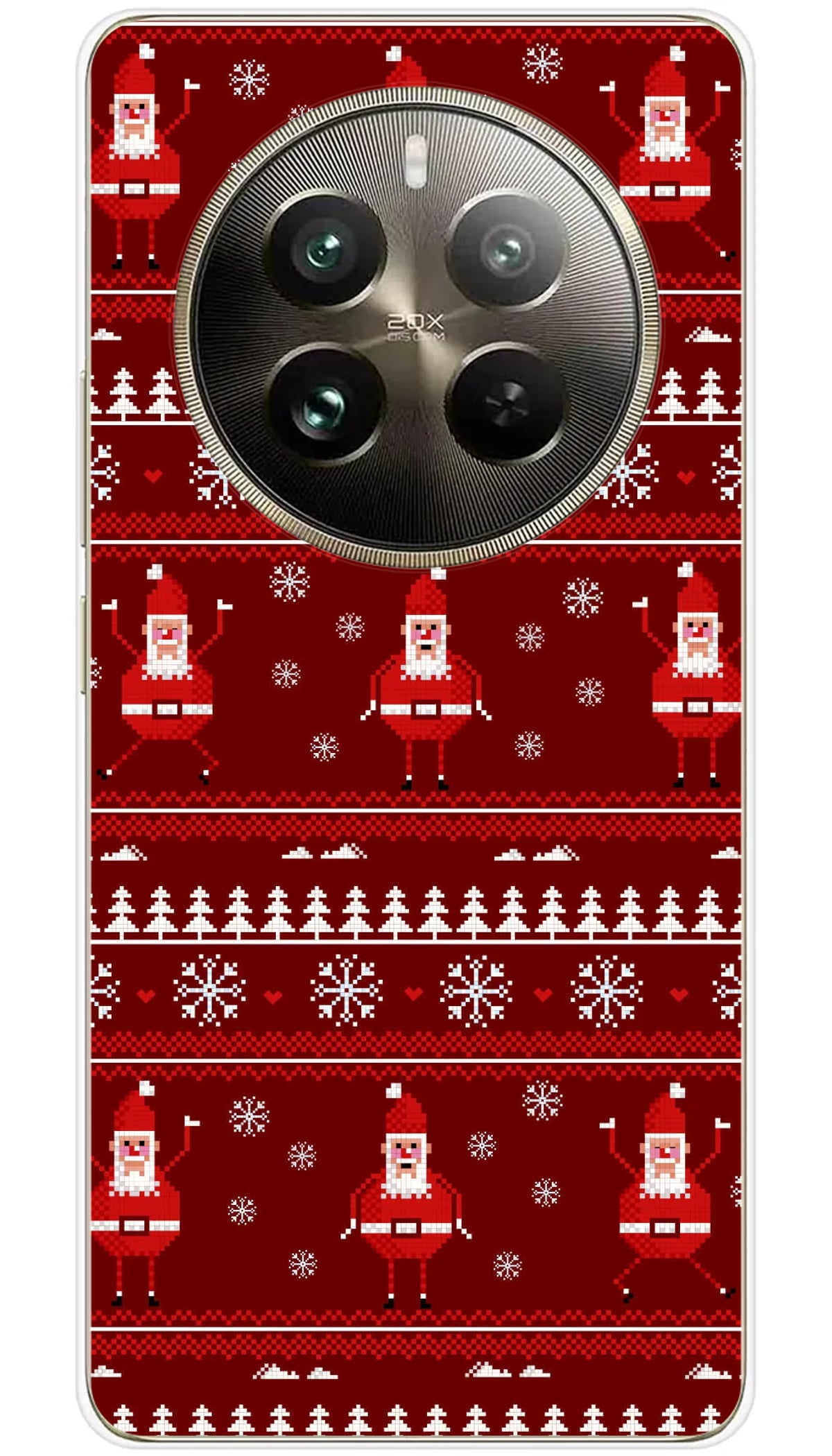 Coque Realme Pull de Noël Santa - 12 Pro 5G
