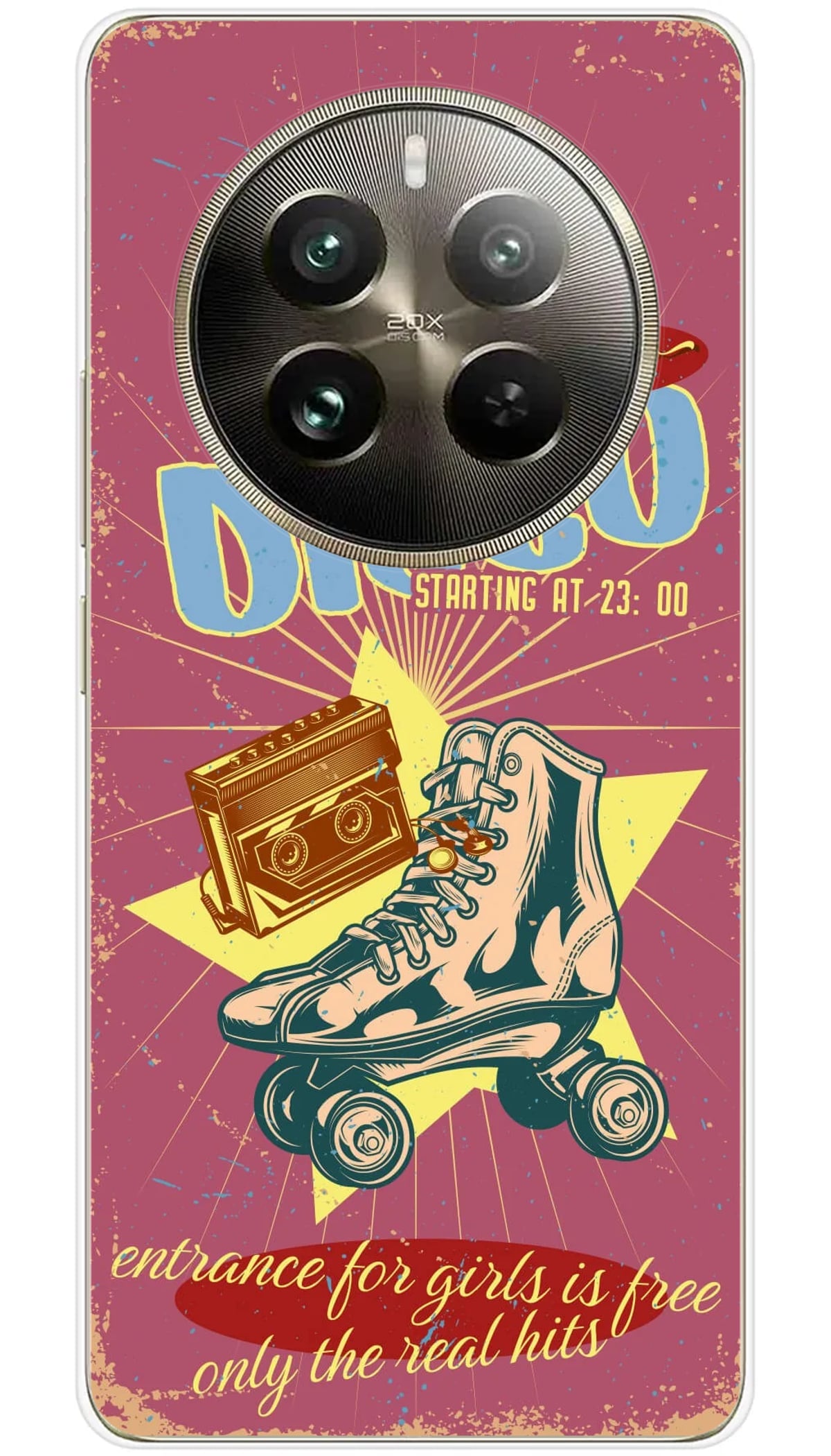 Coque Realme Retro disco - 12 Pro 5G