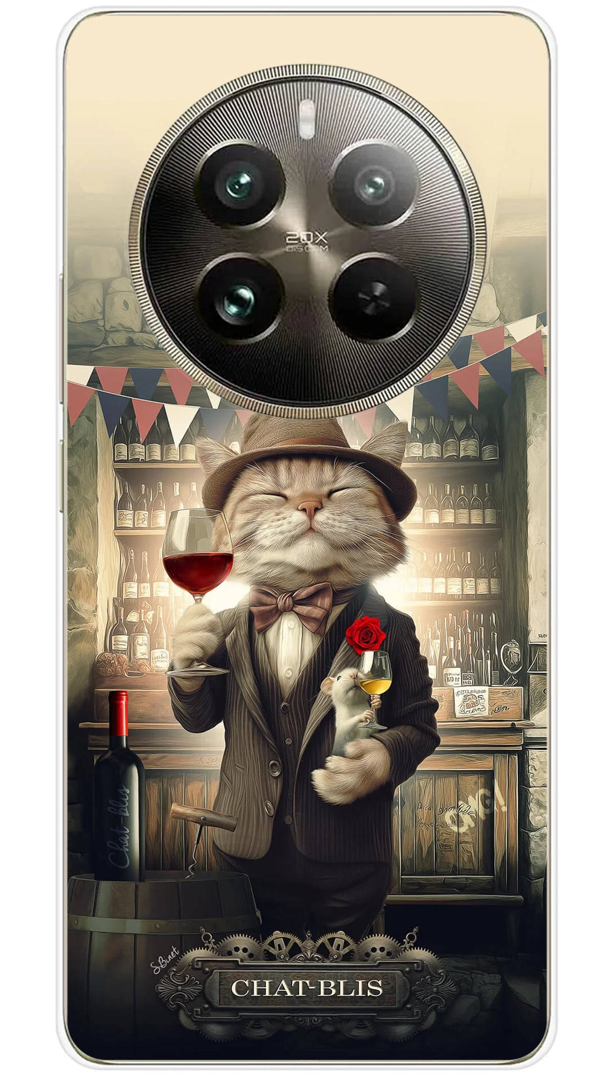 Coque Realme SB Chat-blis - 12 Pro 5G