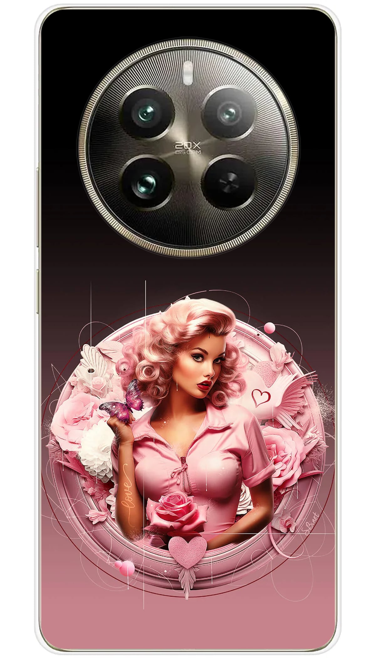 Coque Realme SB Pin-Up Love - 12 Pro 5G