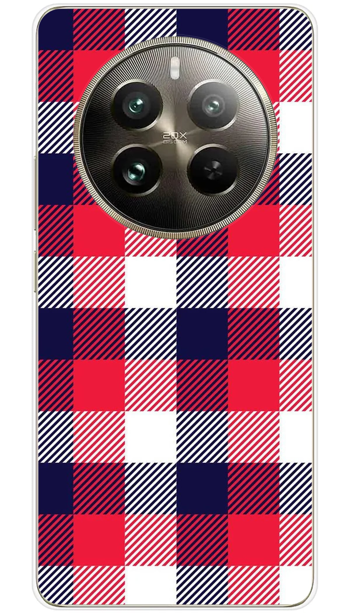 Coque Realme Tartan Tricolor - 12 Pro 5G