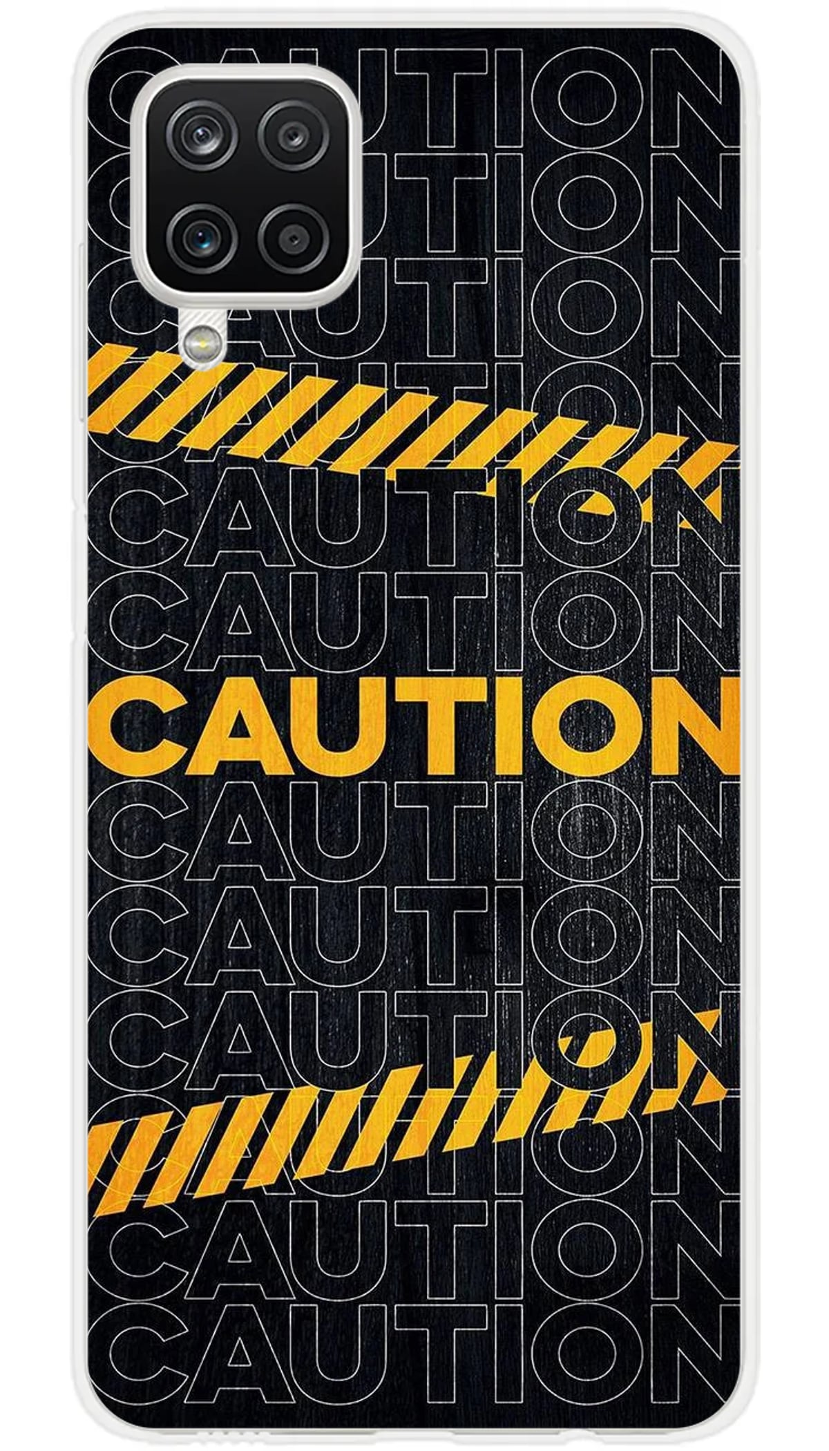 Coque Samsung Caution - Galaxy A12 5G