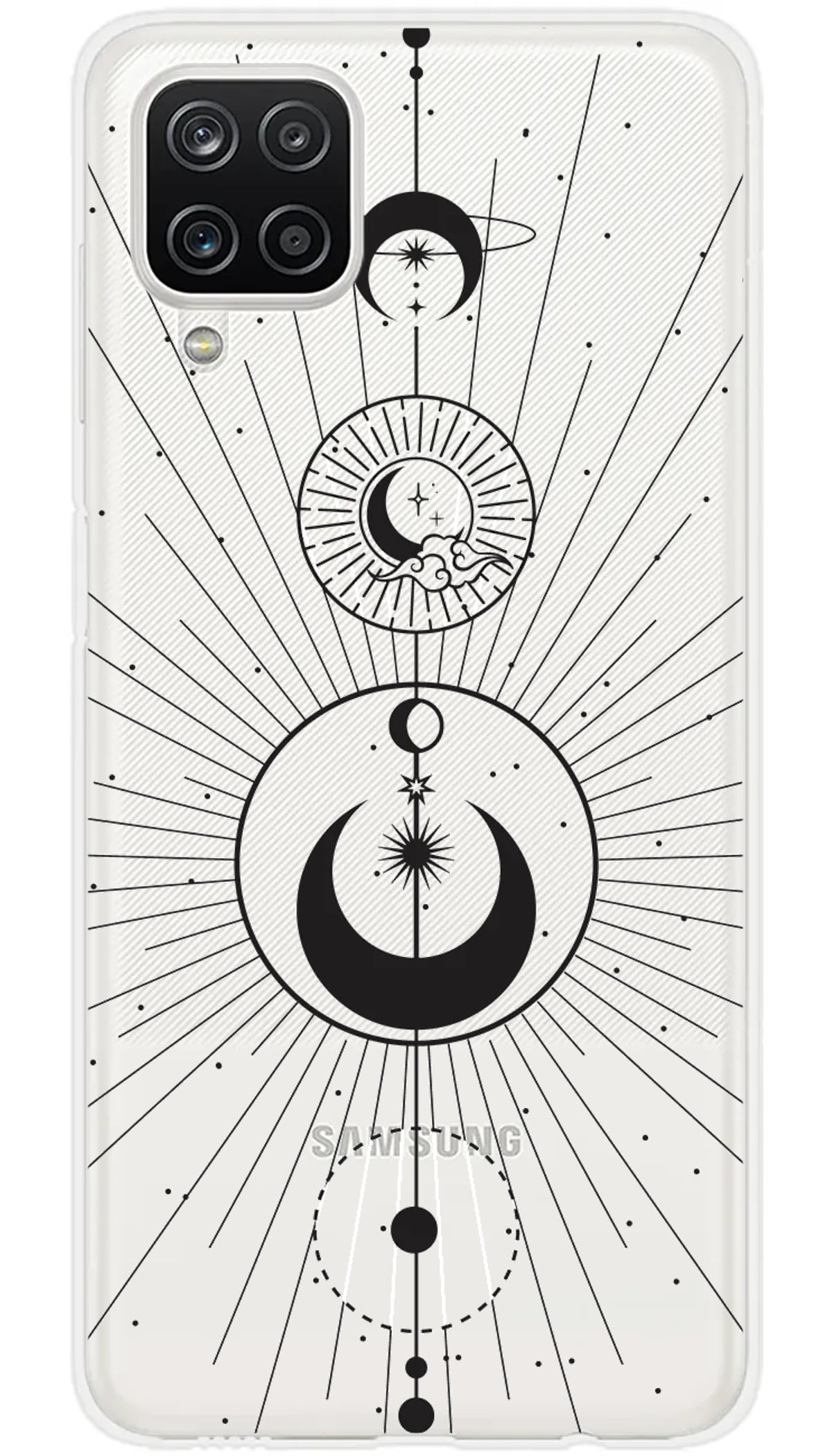 Coque Samsung Cercles de Lune - Galaxy A12 5G