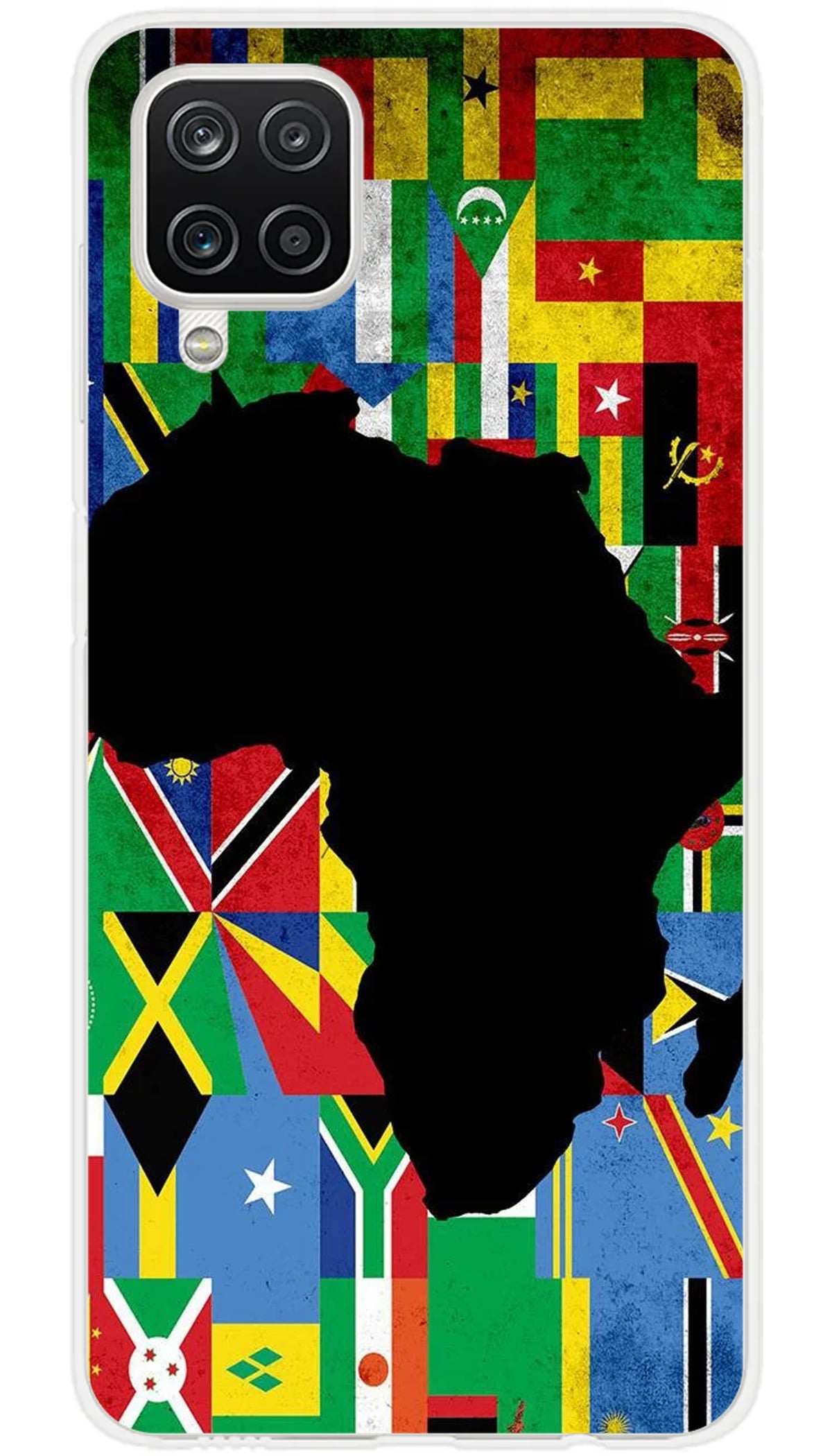 Coque Samsung Drapeau Afrique - Galaxy A12 5G