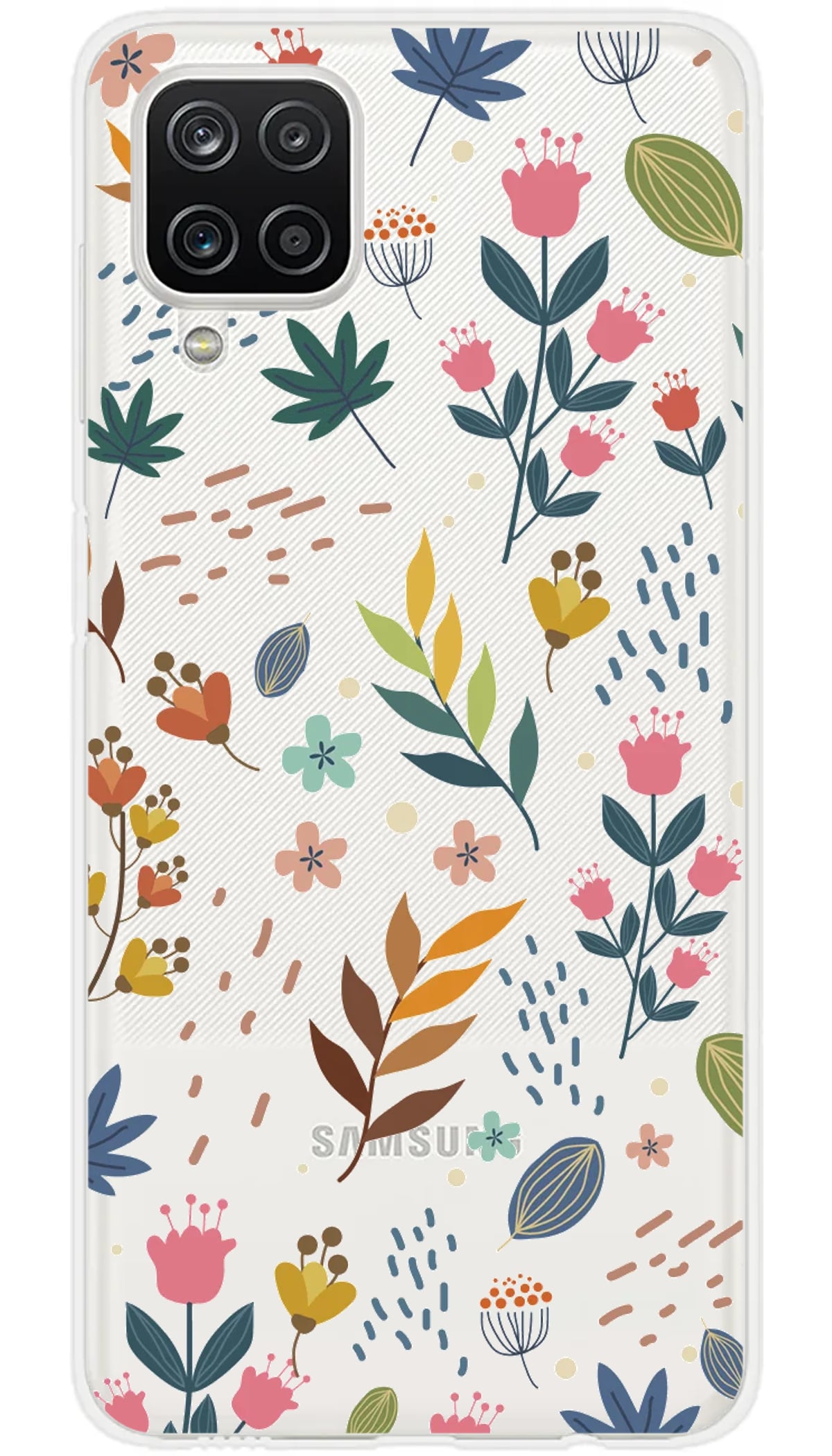 Coque Samsung Fleurs colorées - Galaxy A12 5G